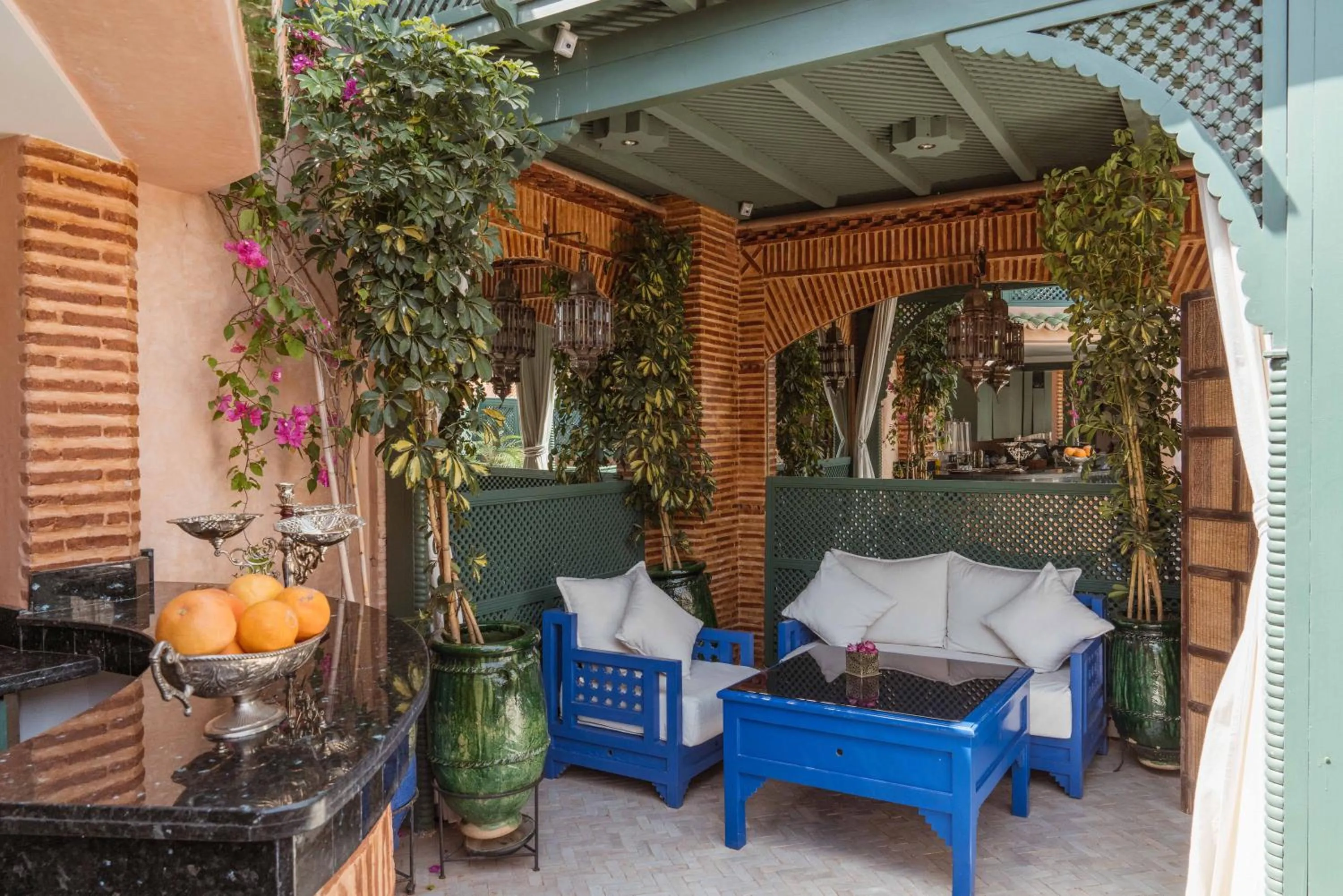 Seating area in Elegancia Riad Boutique & SPA
