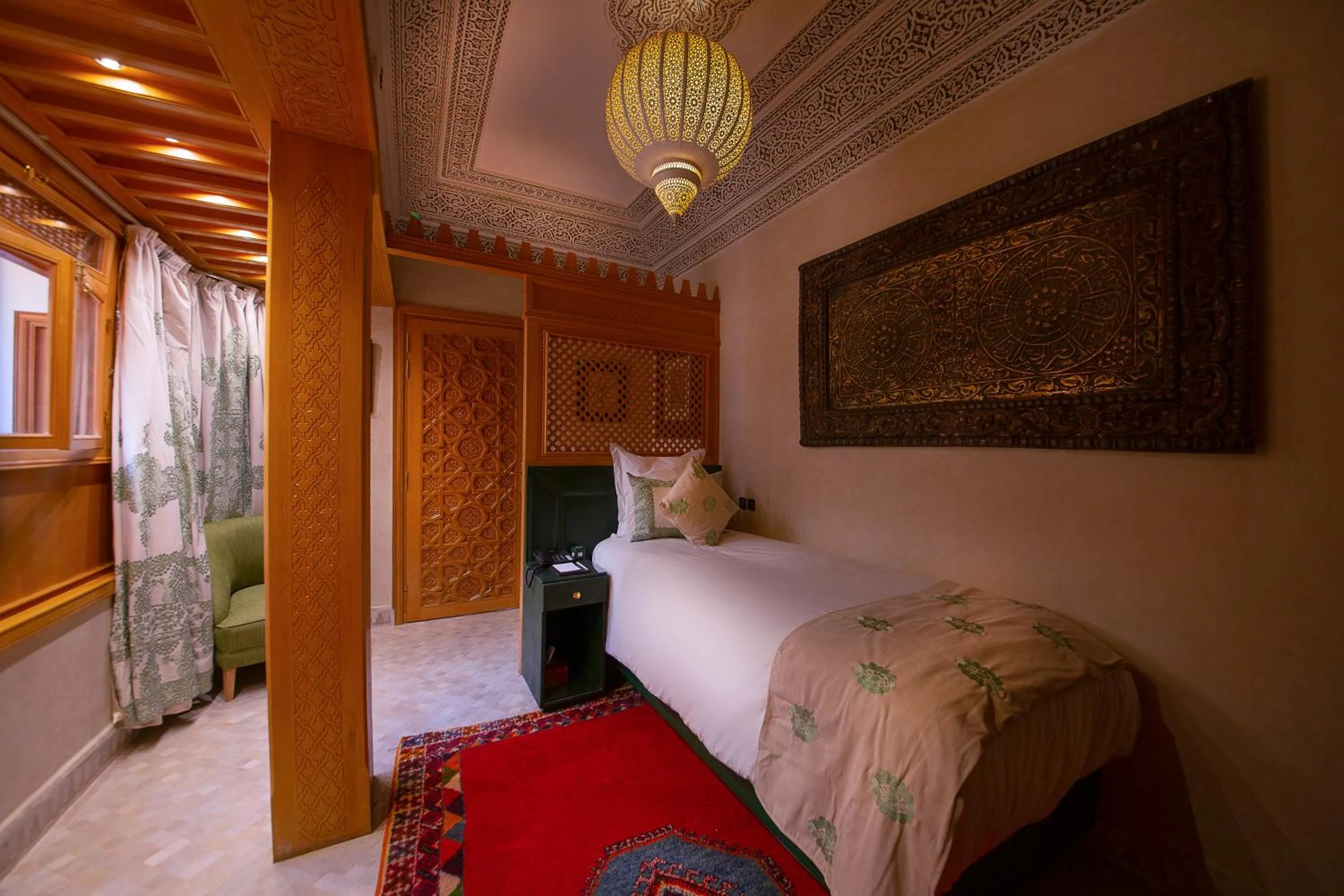 Photo of the whole room, Bed in Elegancia Riad Boutique & SPA