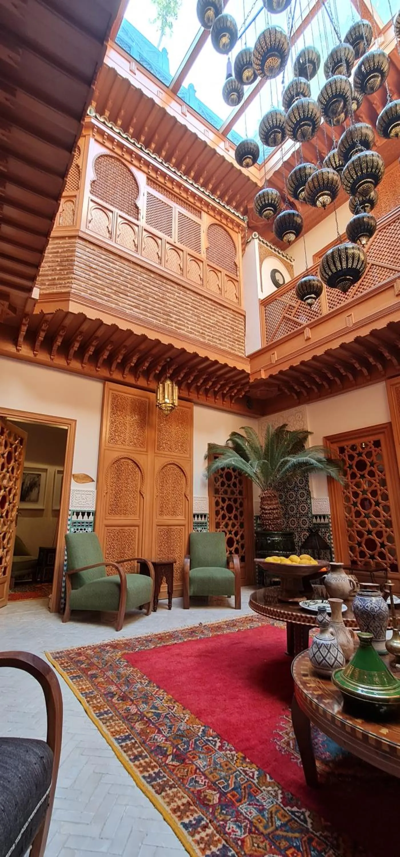 Seating area in Elegancia Riad Boutique & SPA