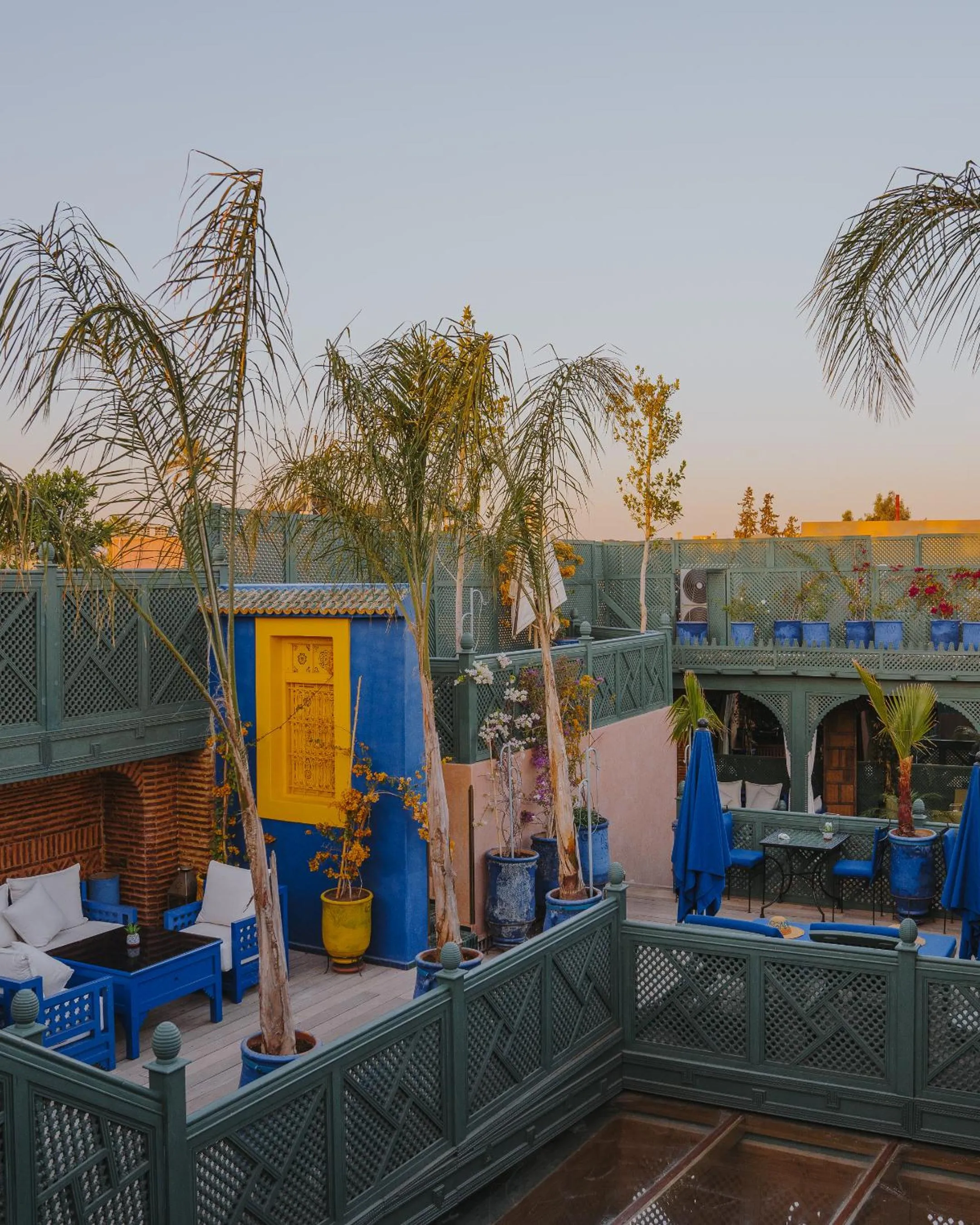 Balcony/Terrace in Elegancia Riad Boutique & SPA