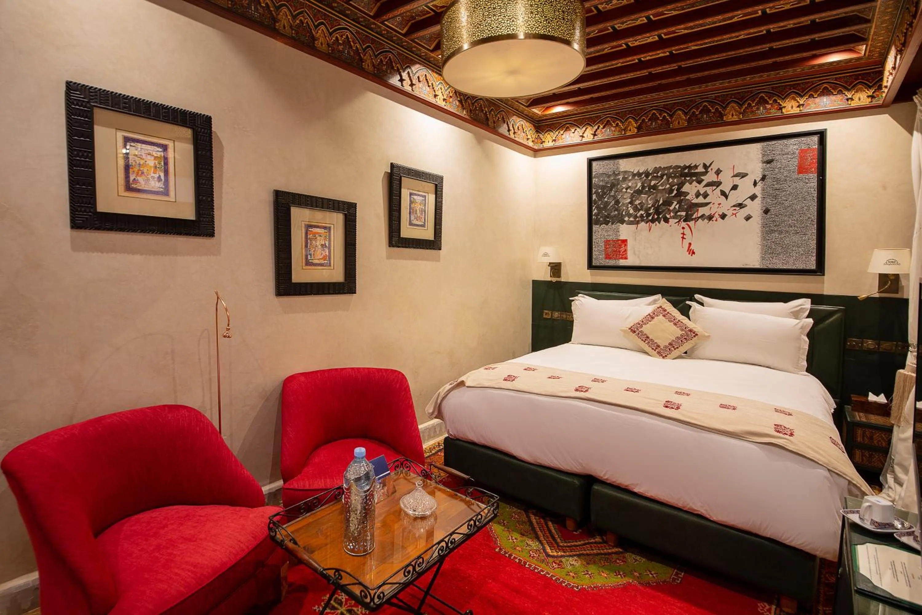Bedroom, Bed in Elegancia Riad Boutique & SPA