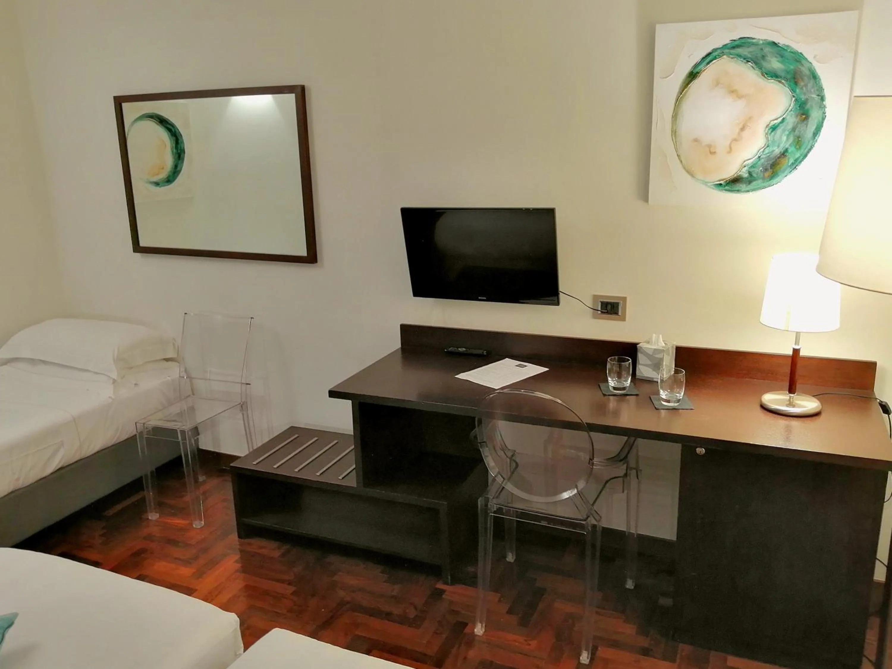 Photo of the whole room, Bed in Locanda Giustini