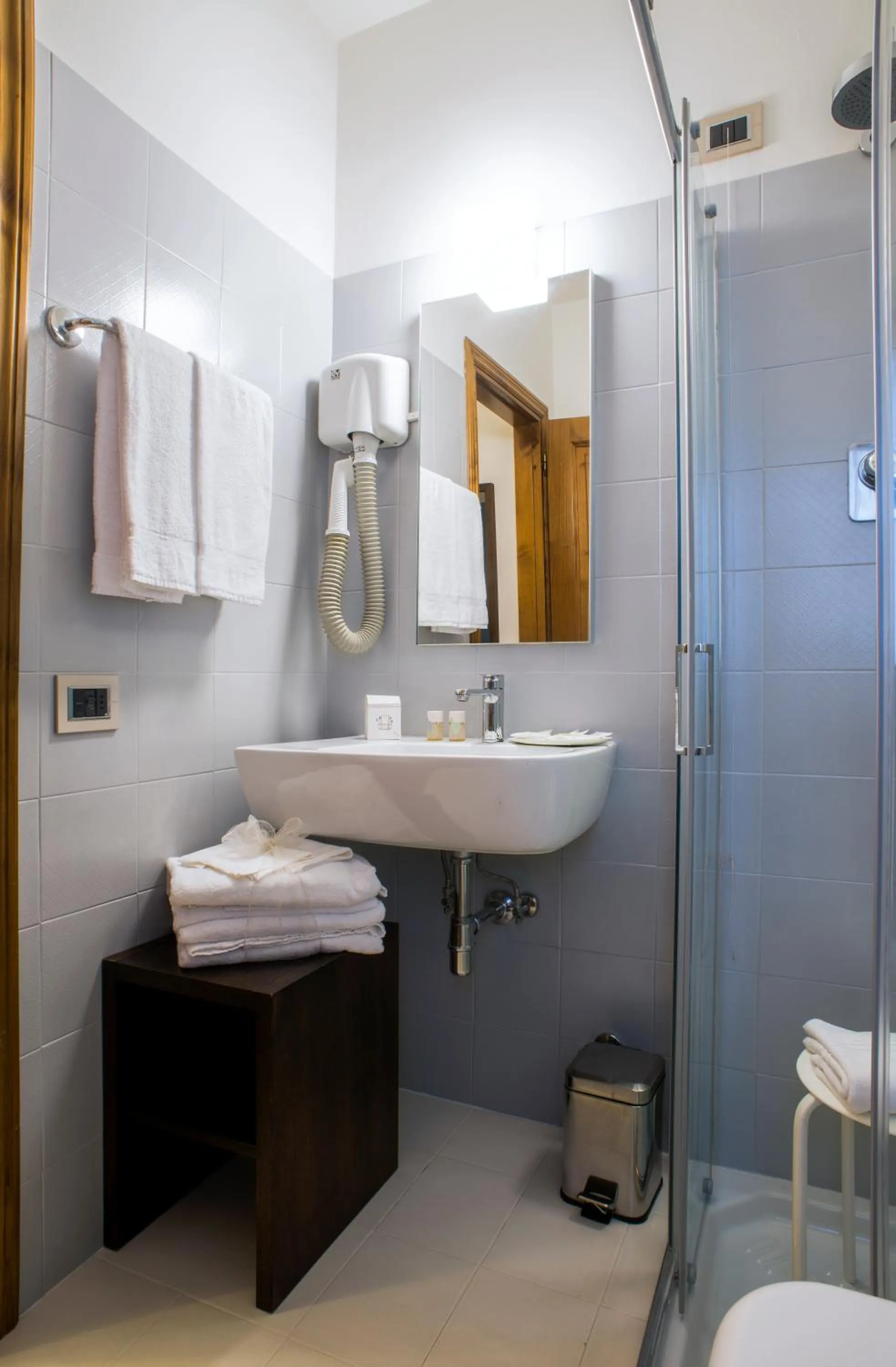 Bathroom in Locanda Giustini