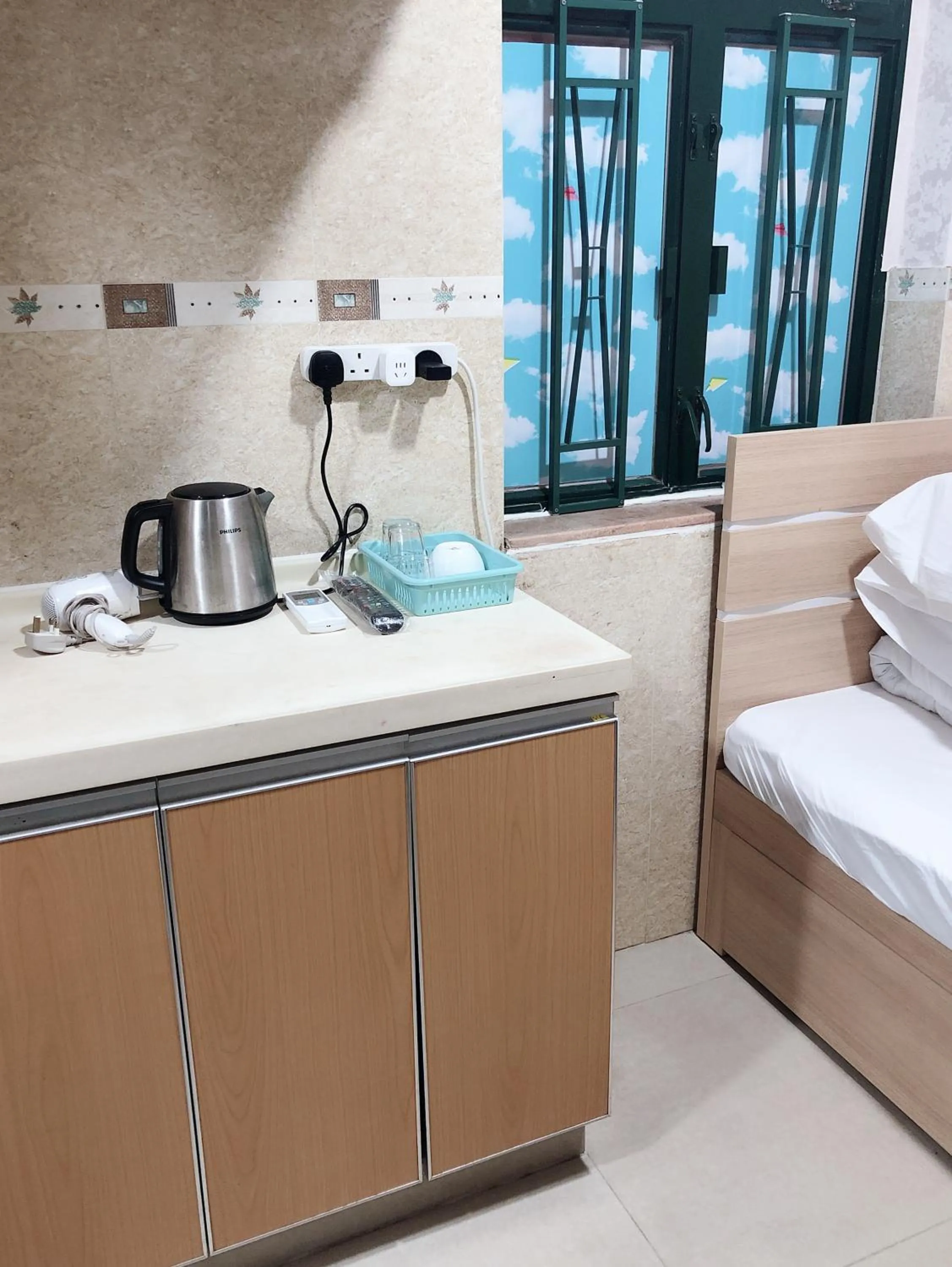 Bed in Hung Fai Guest House