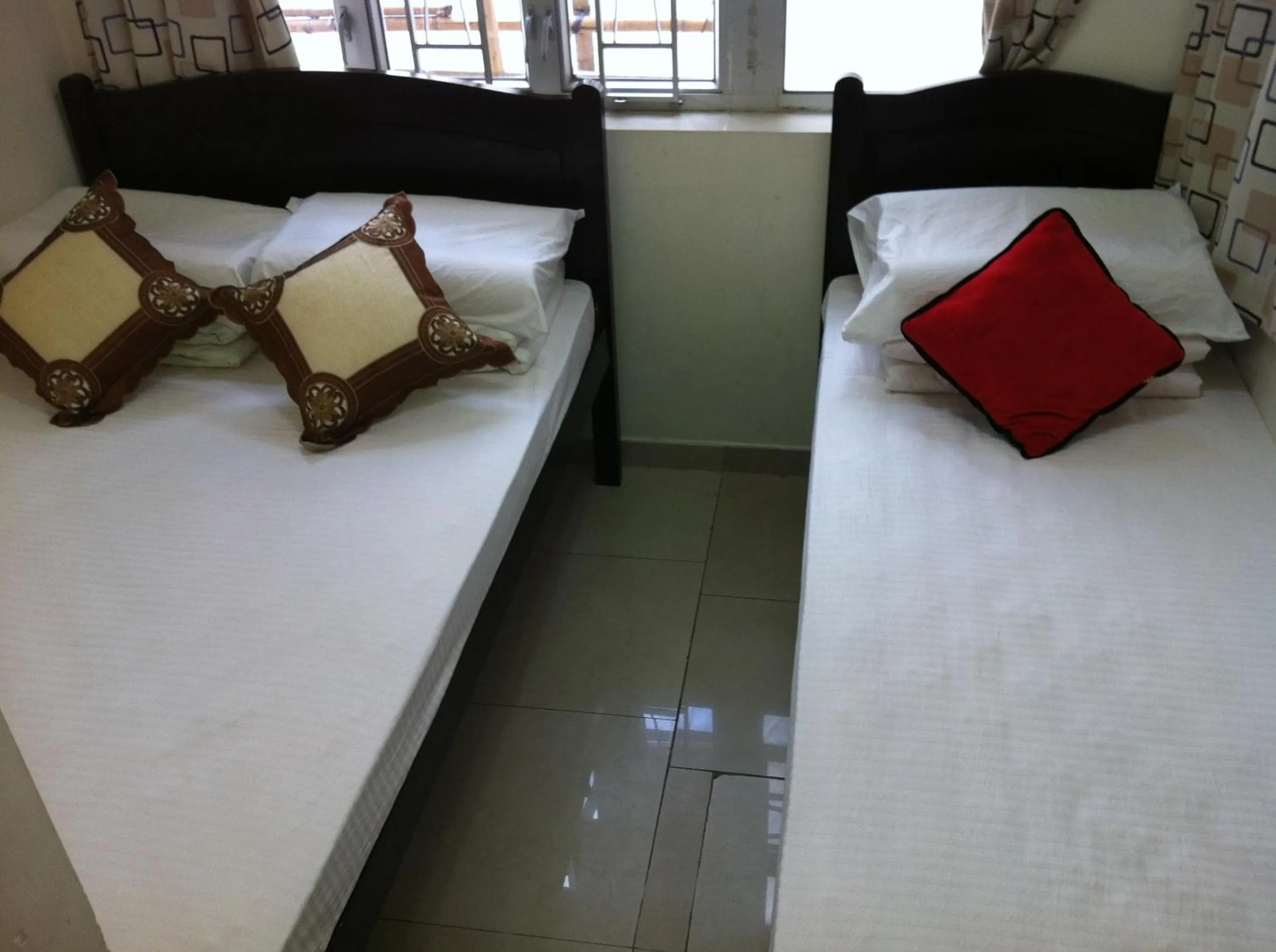 Bed in Hung Fai Guest House