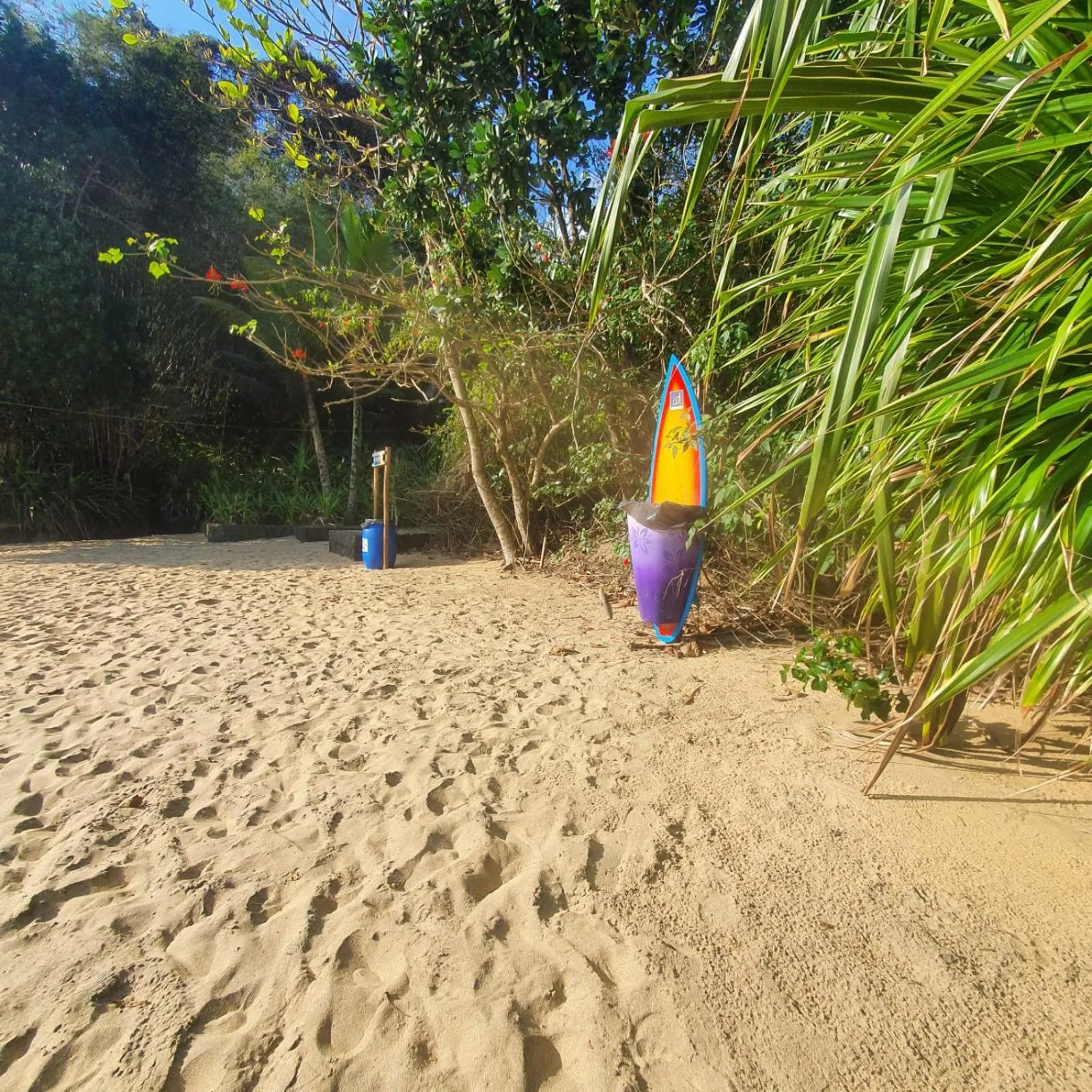 Beach in Casa na Praia da Enseada - Ubatuba