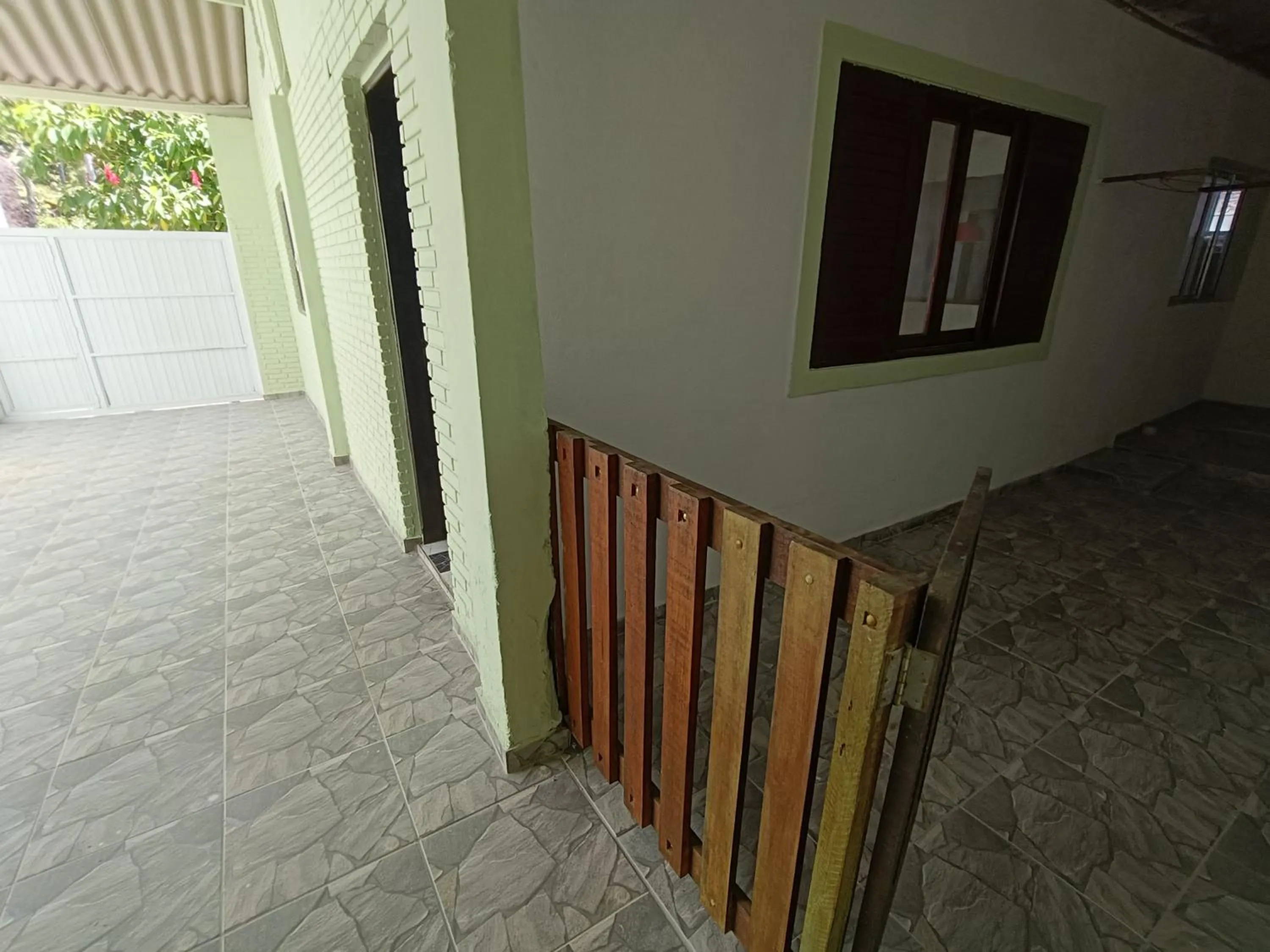 Balcony/Terrace in Casa na Praia da Enseada - Ubatuba