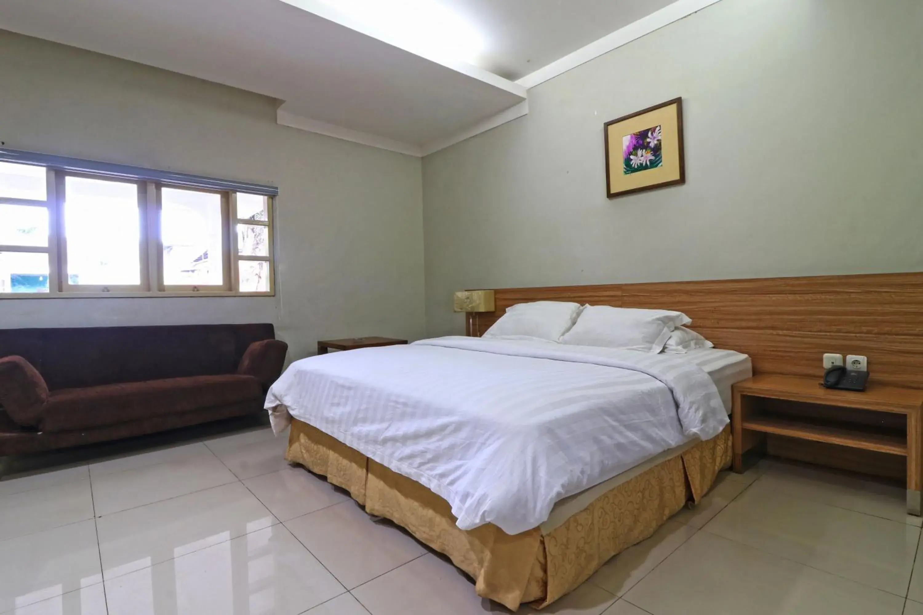 Bed in Hotel Sampaga Bed in Hotel Sampaga