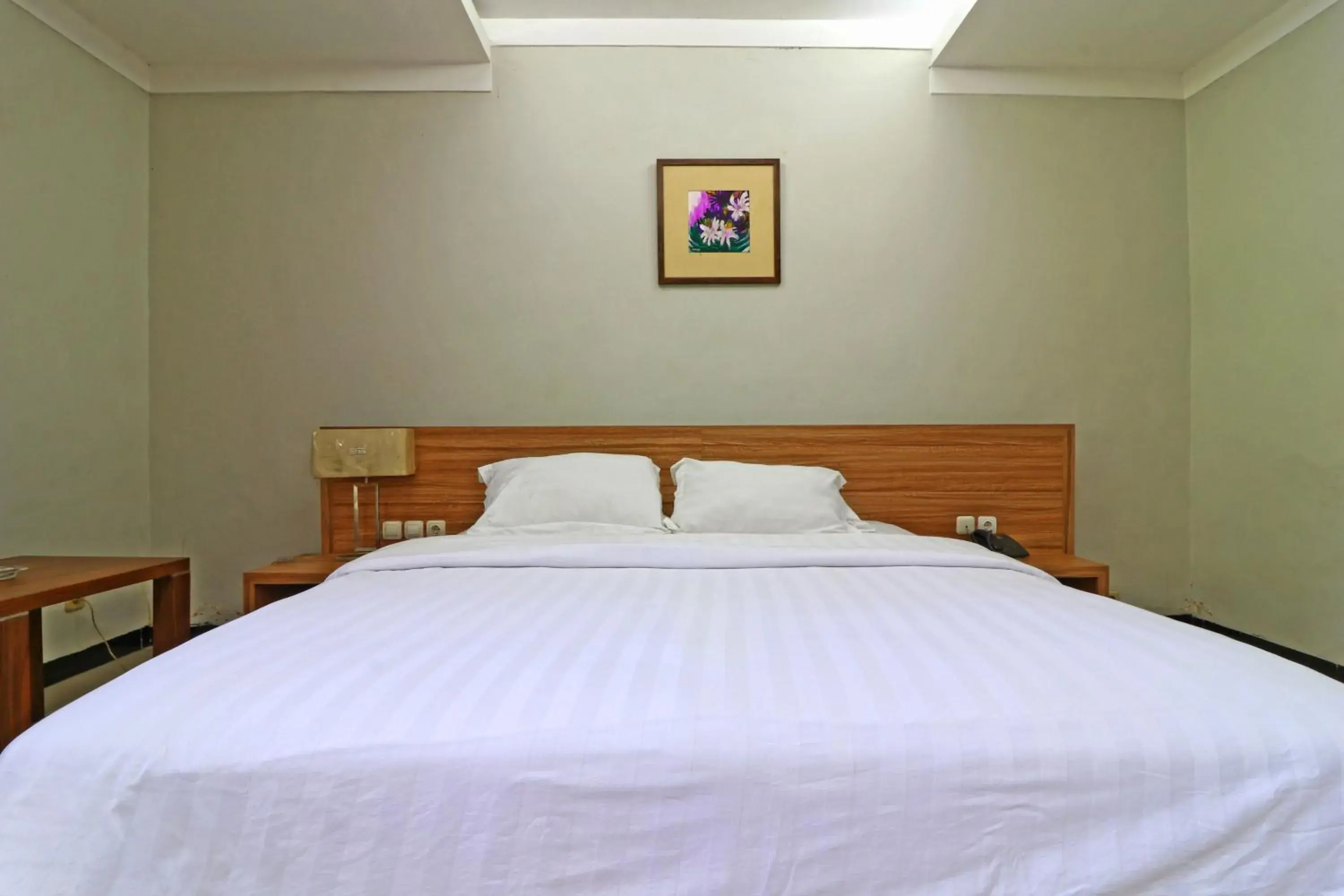 Bed in Hotel Sampaga Bed in Hotel Sampaga