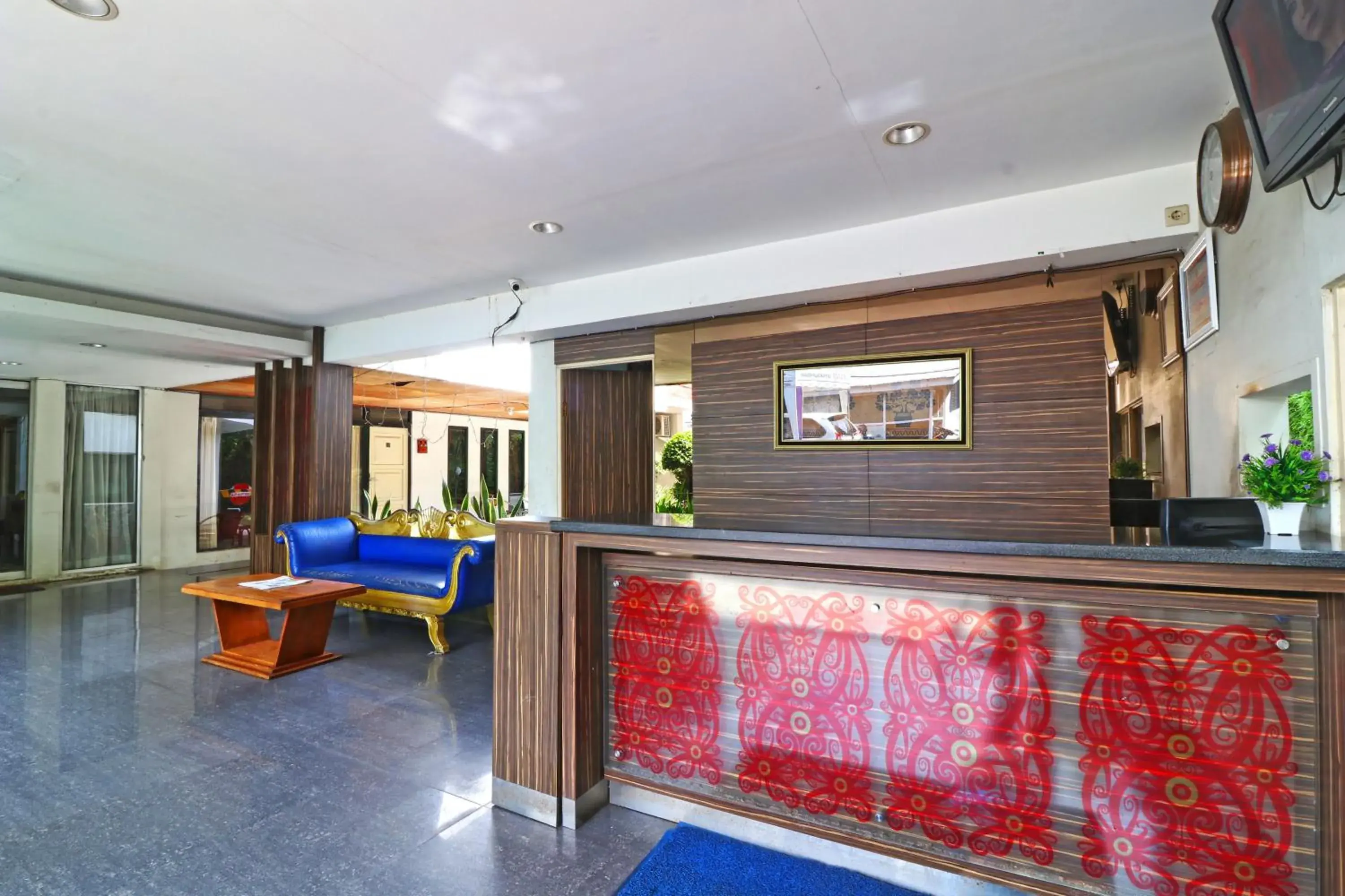 Lobby or reception in Hotel Sampaga Lobby or reception in Hotel Sampaga