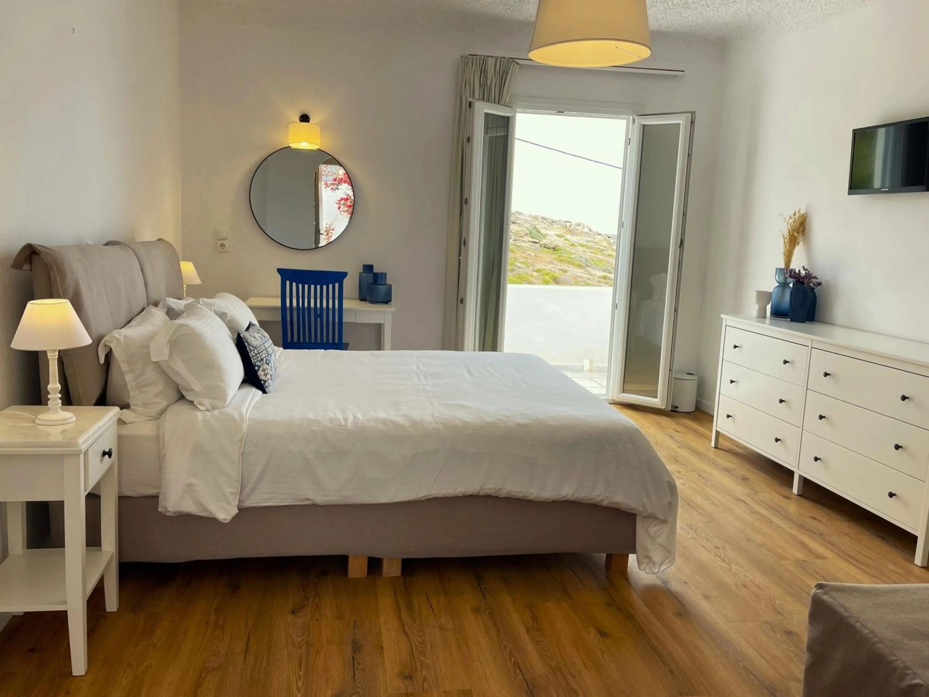 Bedroom, Bed in Adonis Hotel Studios & Apartments