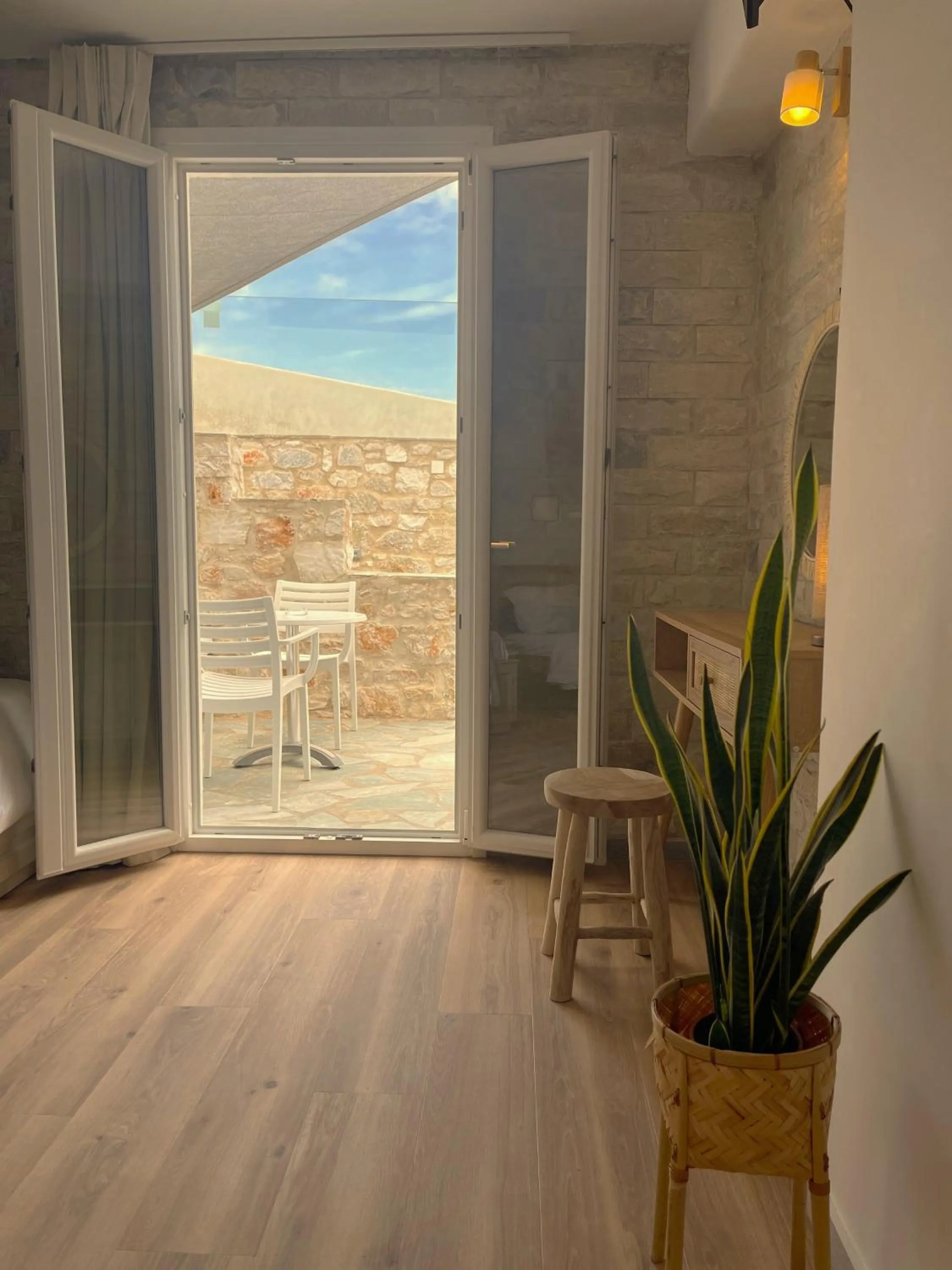 Bedroom in Adonis Hotel Studios & Apartments