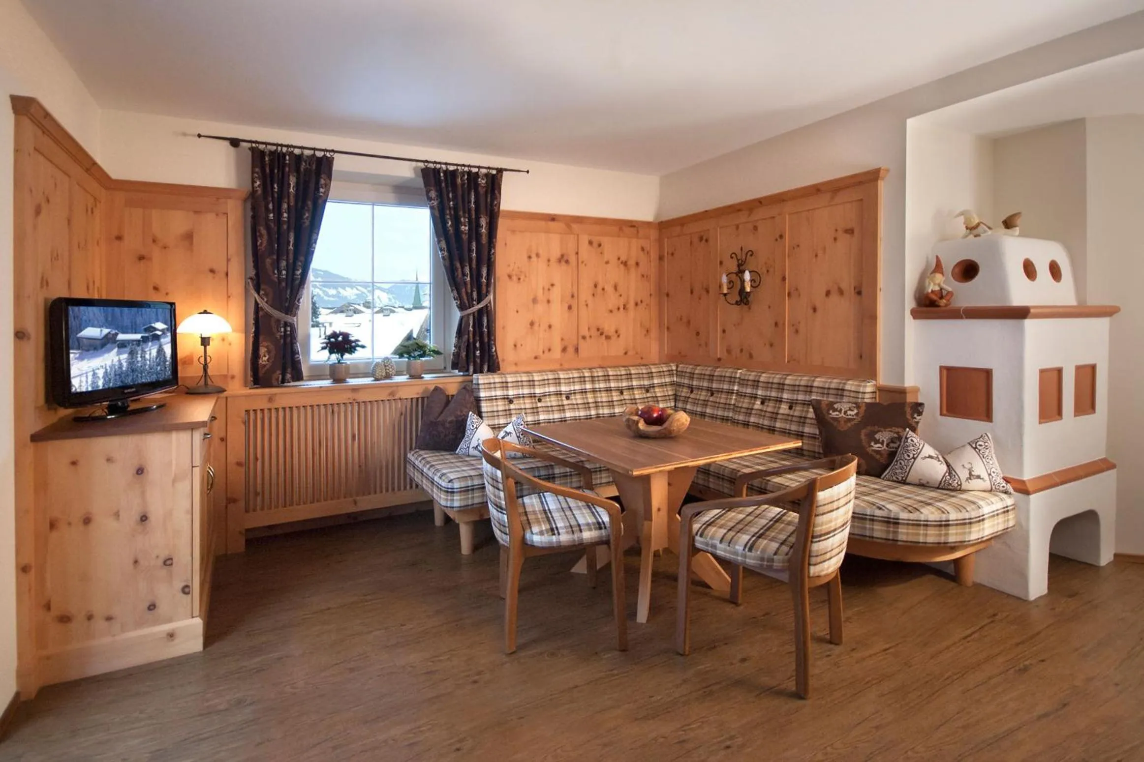 Living room in Appart & Hotel Garni Villa Knauer