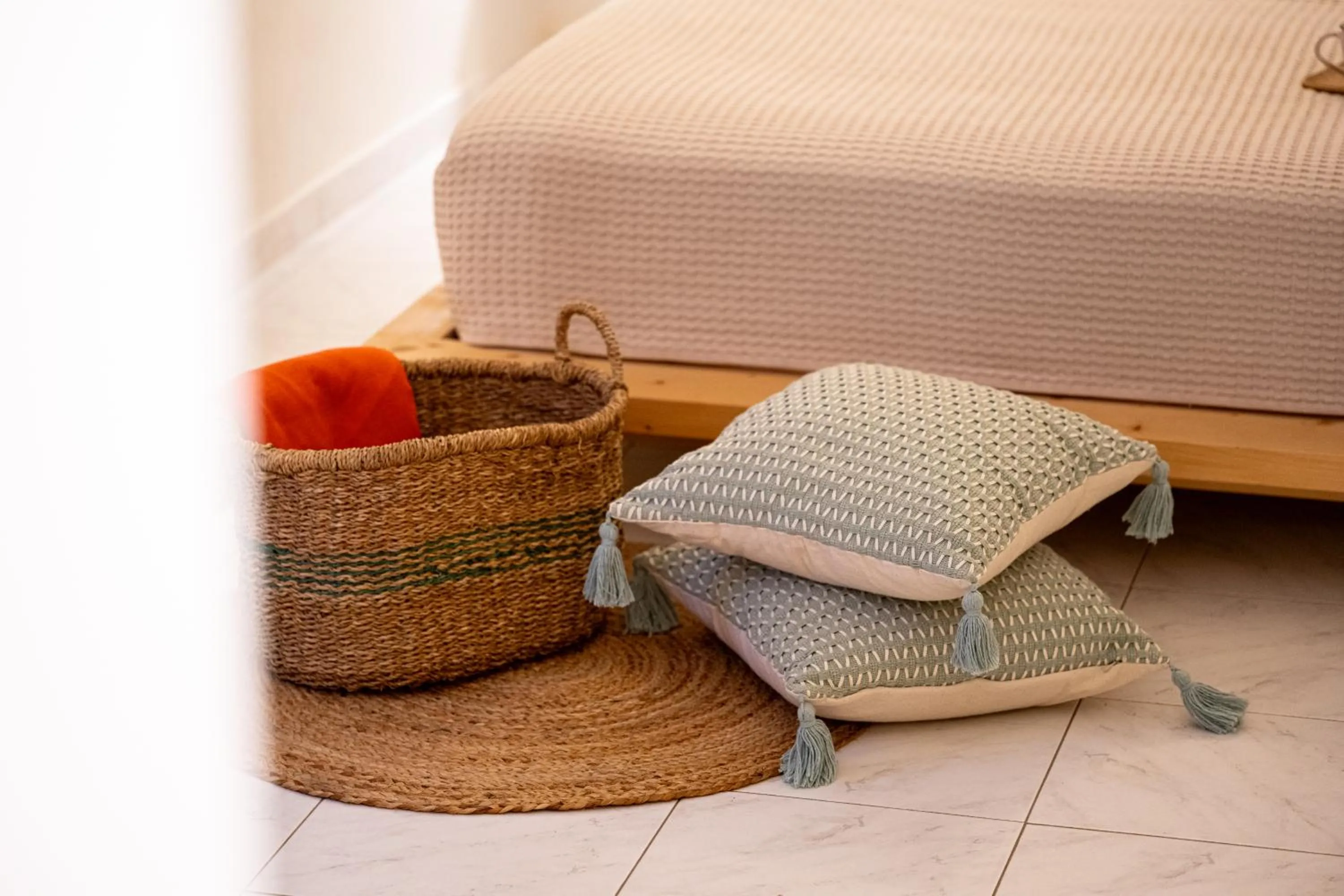 Bed in Capella Skiathos, Town