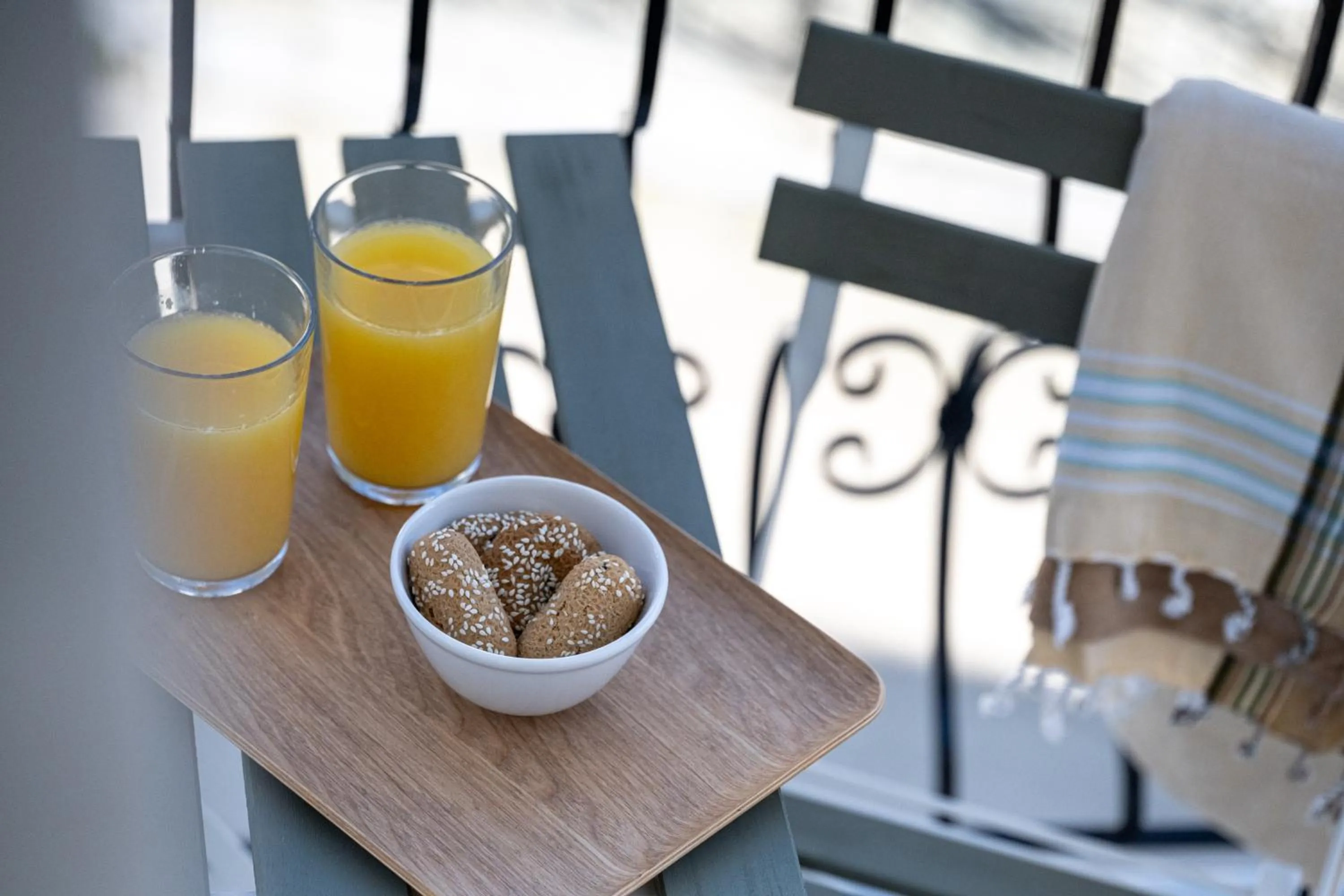 Food and drinks in Capella Skiathos, Town