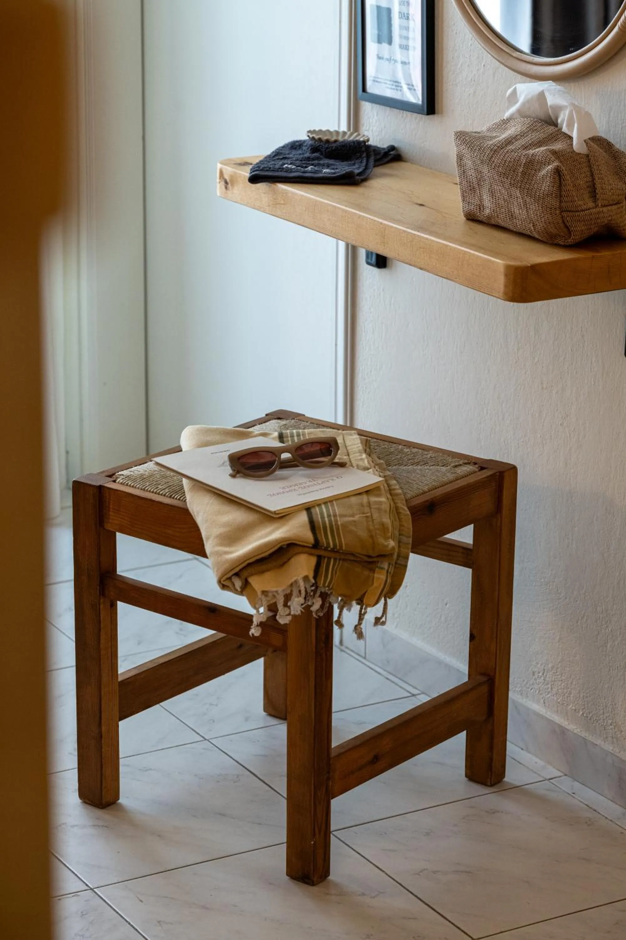 Decorative detail in Capella Skiathos, Town