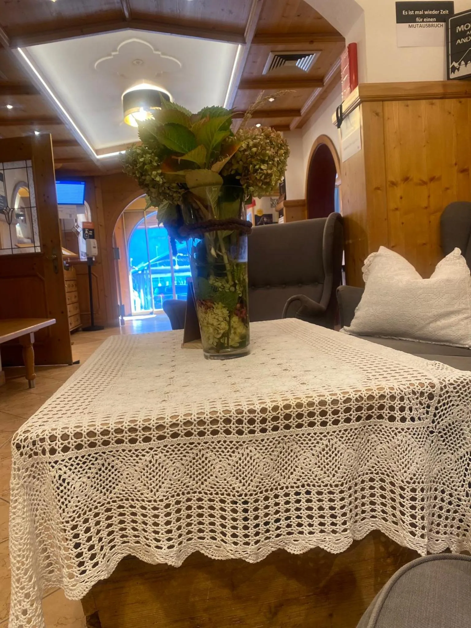 Lobby or reception, Bed in Hotel Standlhof Zillertal