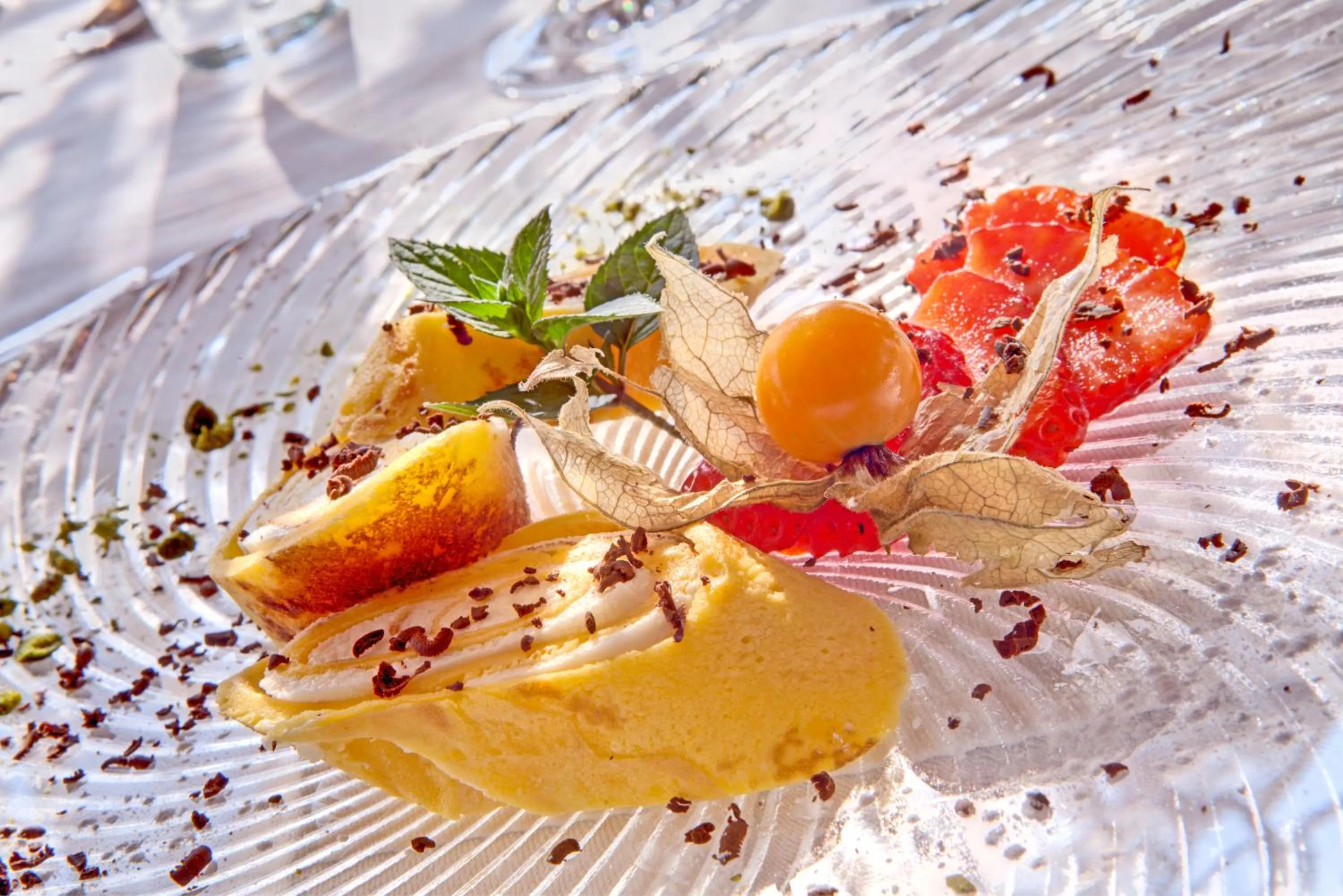 Food close-up in Park Hotel Villa Etschland