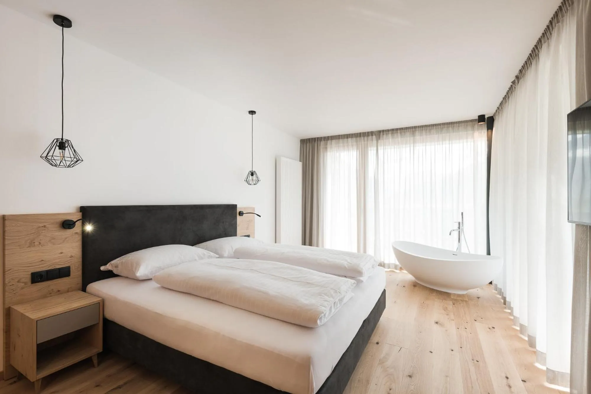 Bed in Park Hotel Villa Etschland