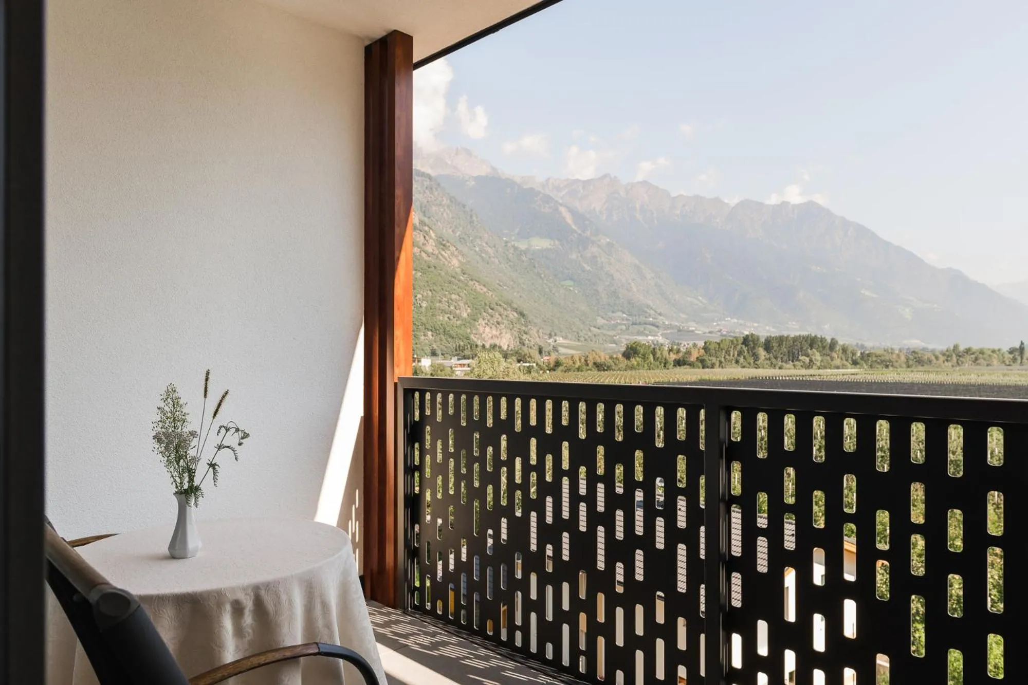 Mountain view in Park Hotel Villa Etschland