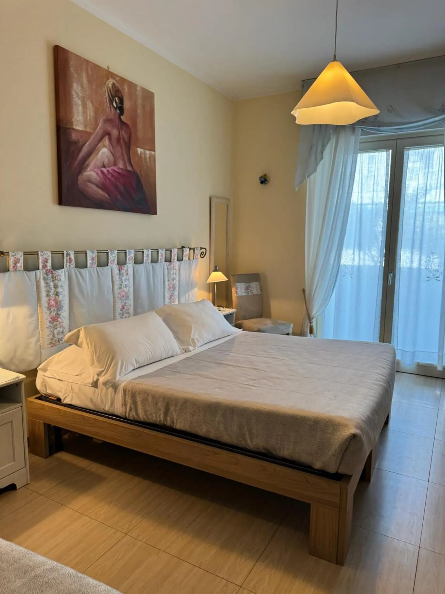 Bed in Eremes Rooms & Apartments