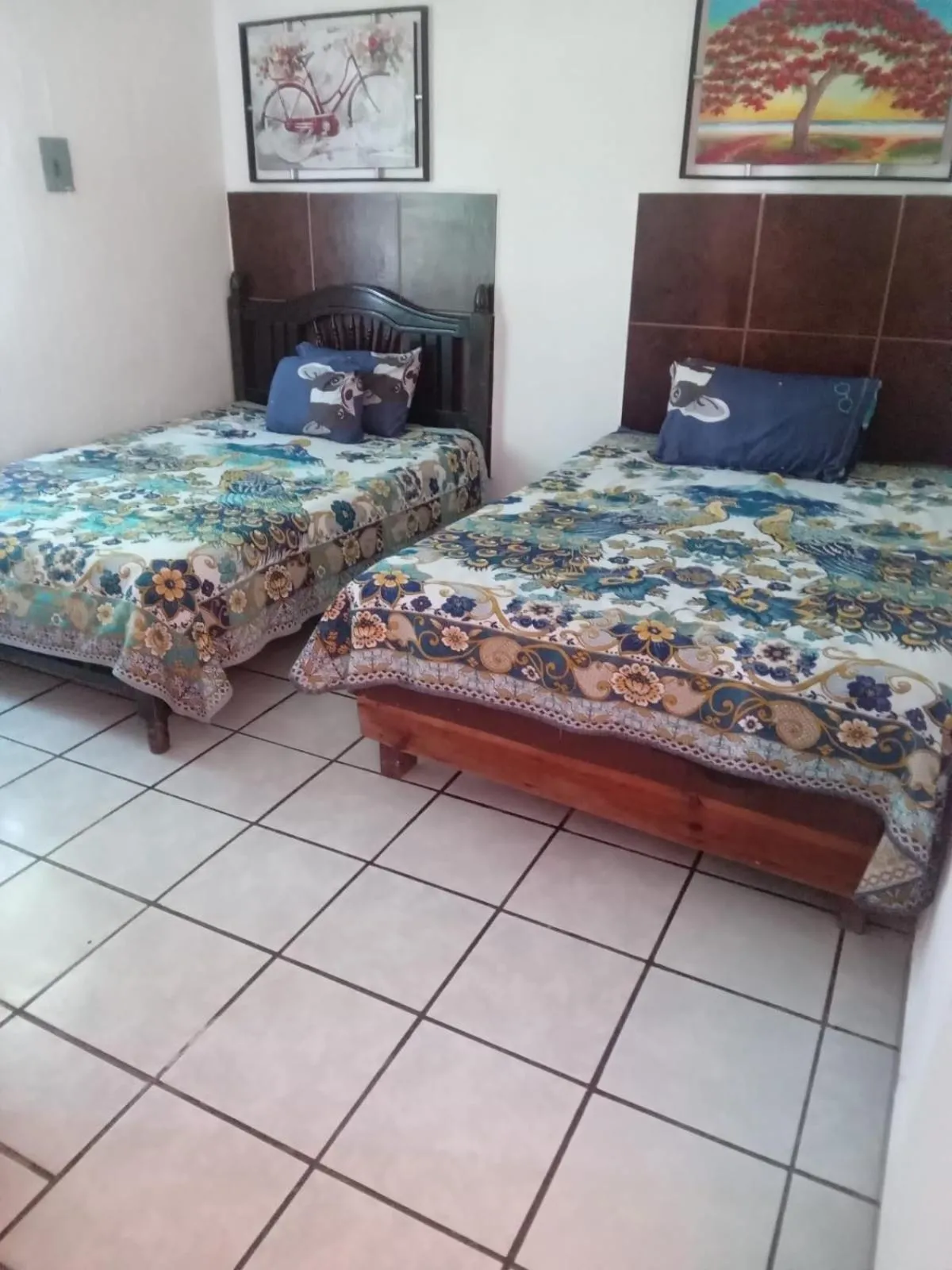 Bed in hotel quinta sierra