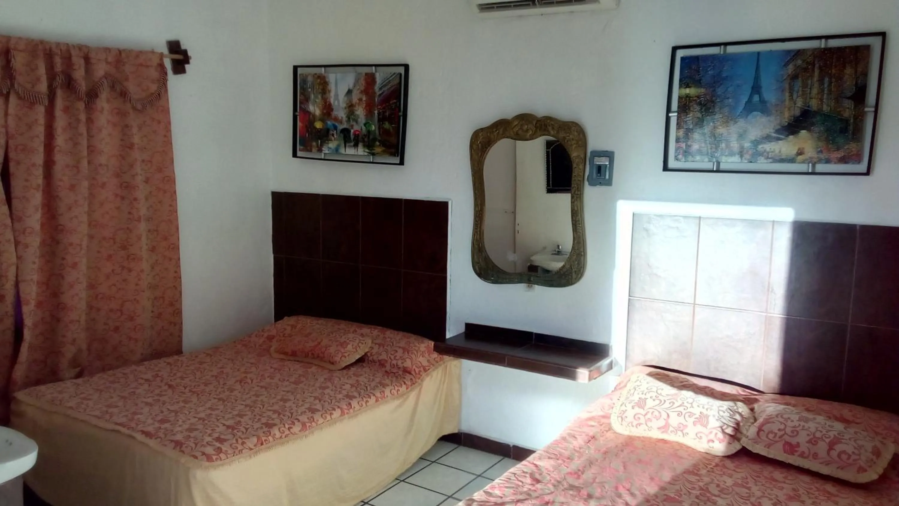 Bed in hotel quinta sierra