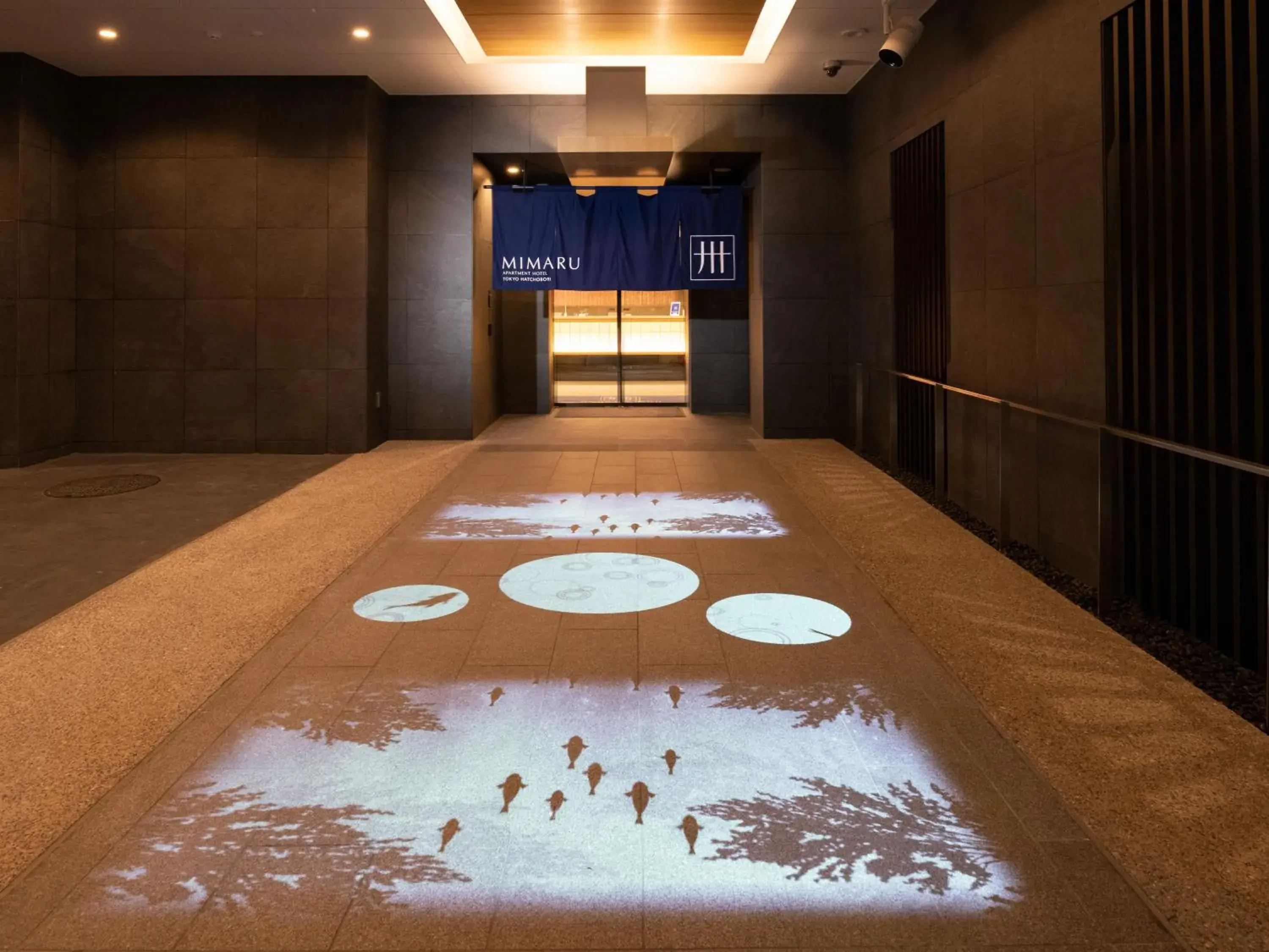 Facade/entrance in MIMARU Tokyo Hatchobori Facade/entrance in MIMARU Tokyo Hatchobori