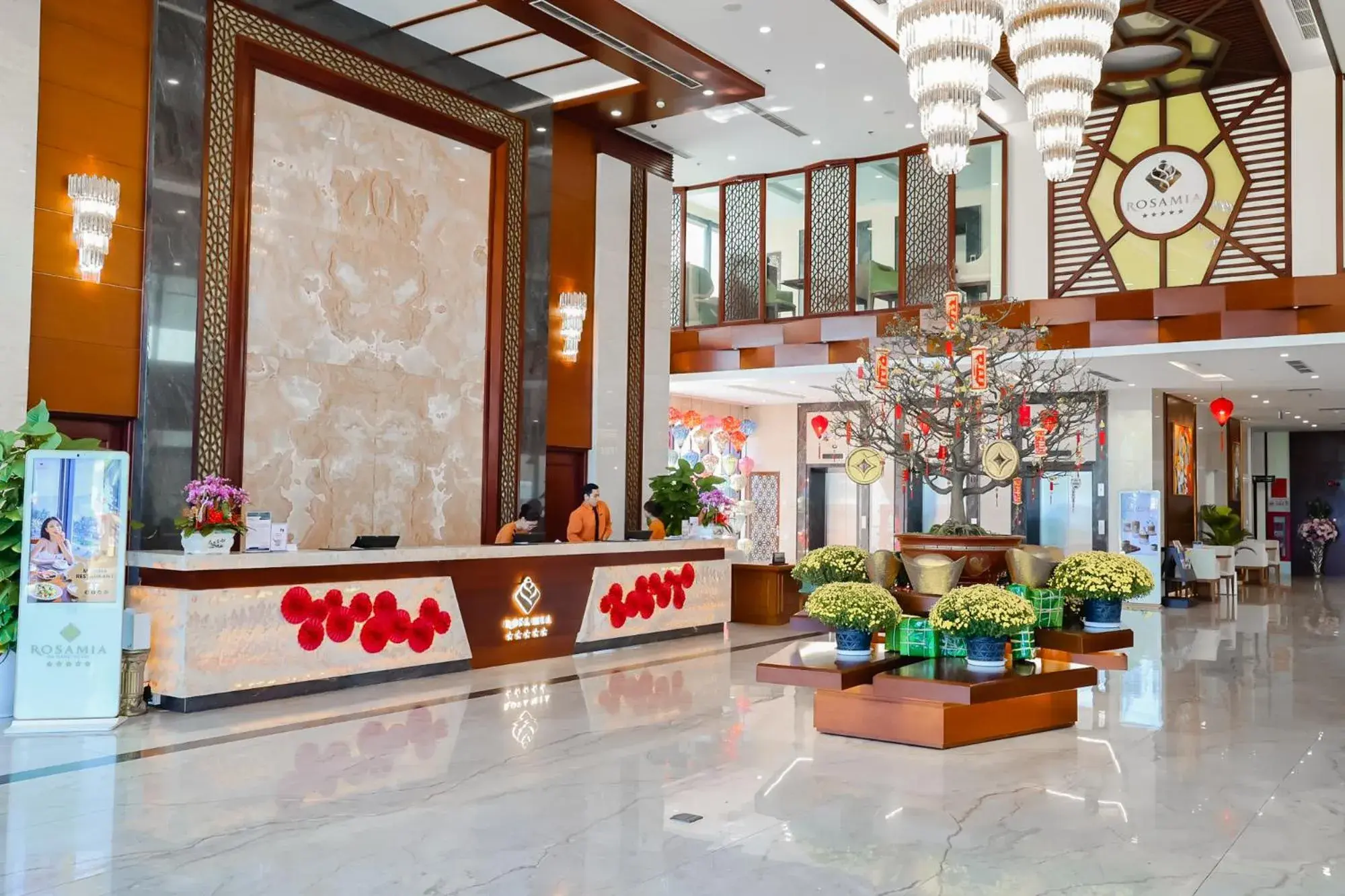 Lobby or reception in Rosamia Da Nang Hotel Lobby or reception in Rosamia Da Nang Hotel
