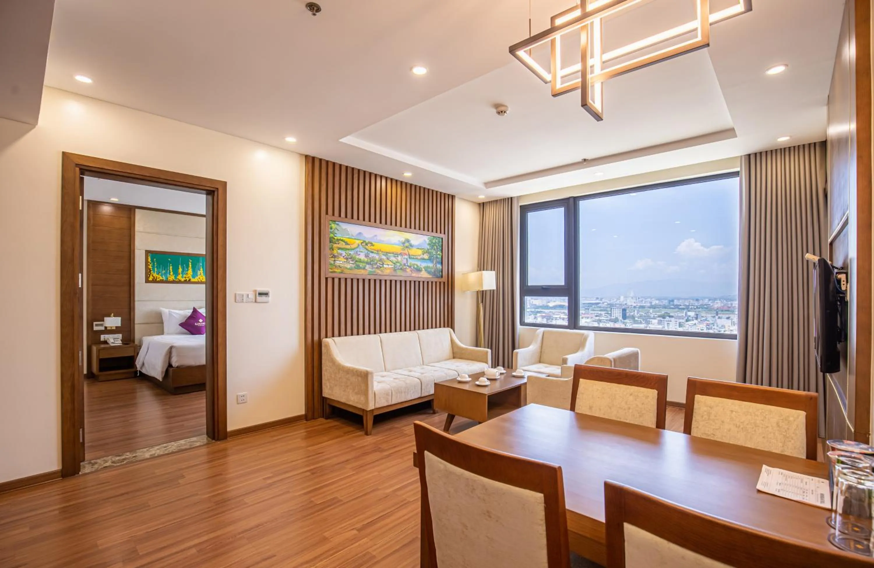 Living room, Bed in Rosamia Da Nang Hotel