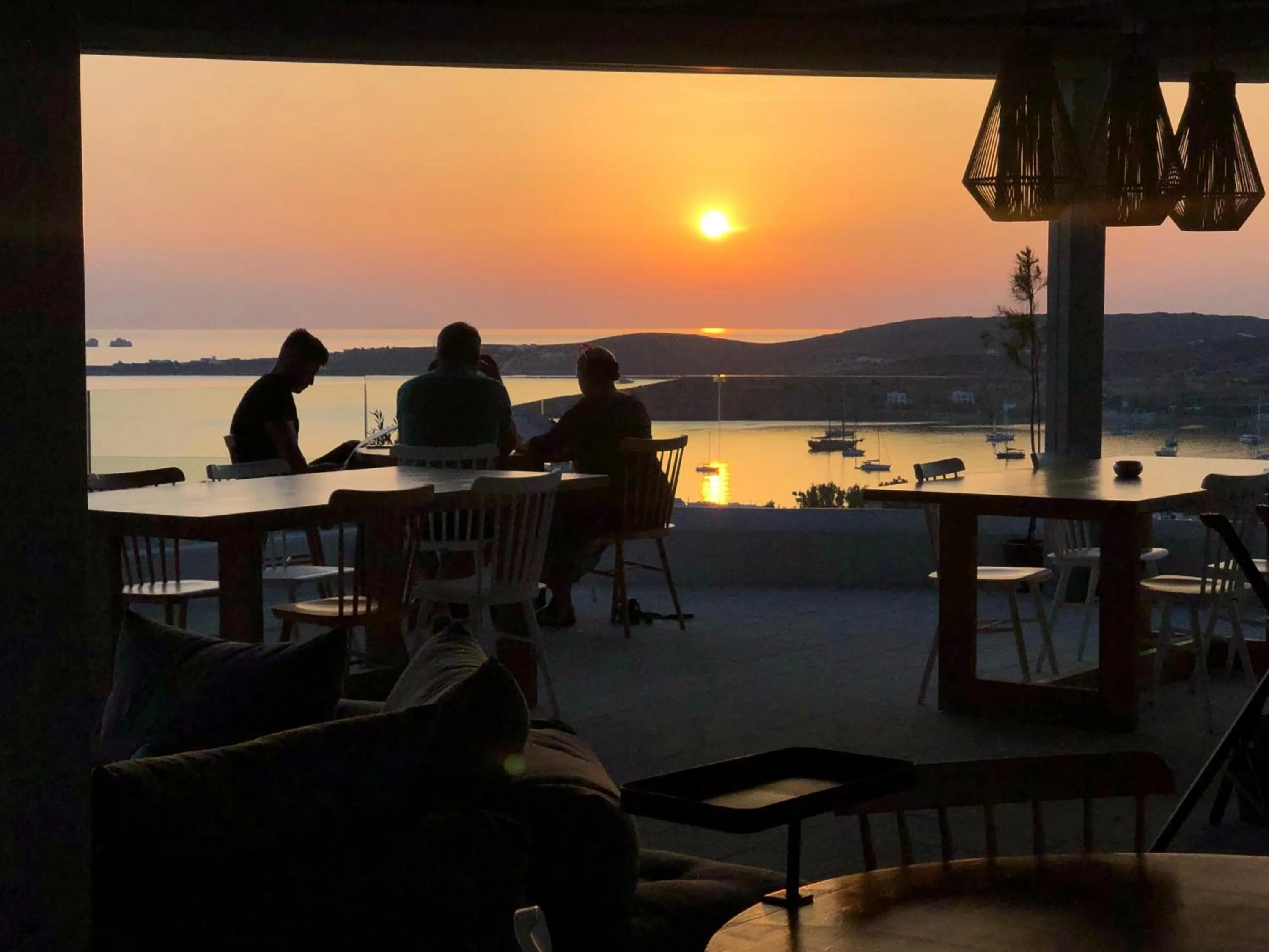 People in Sunset View Hotel