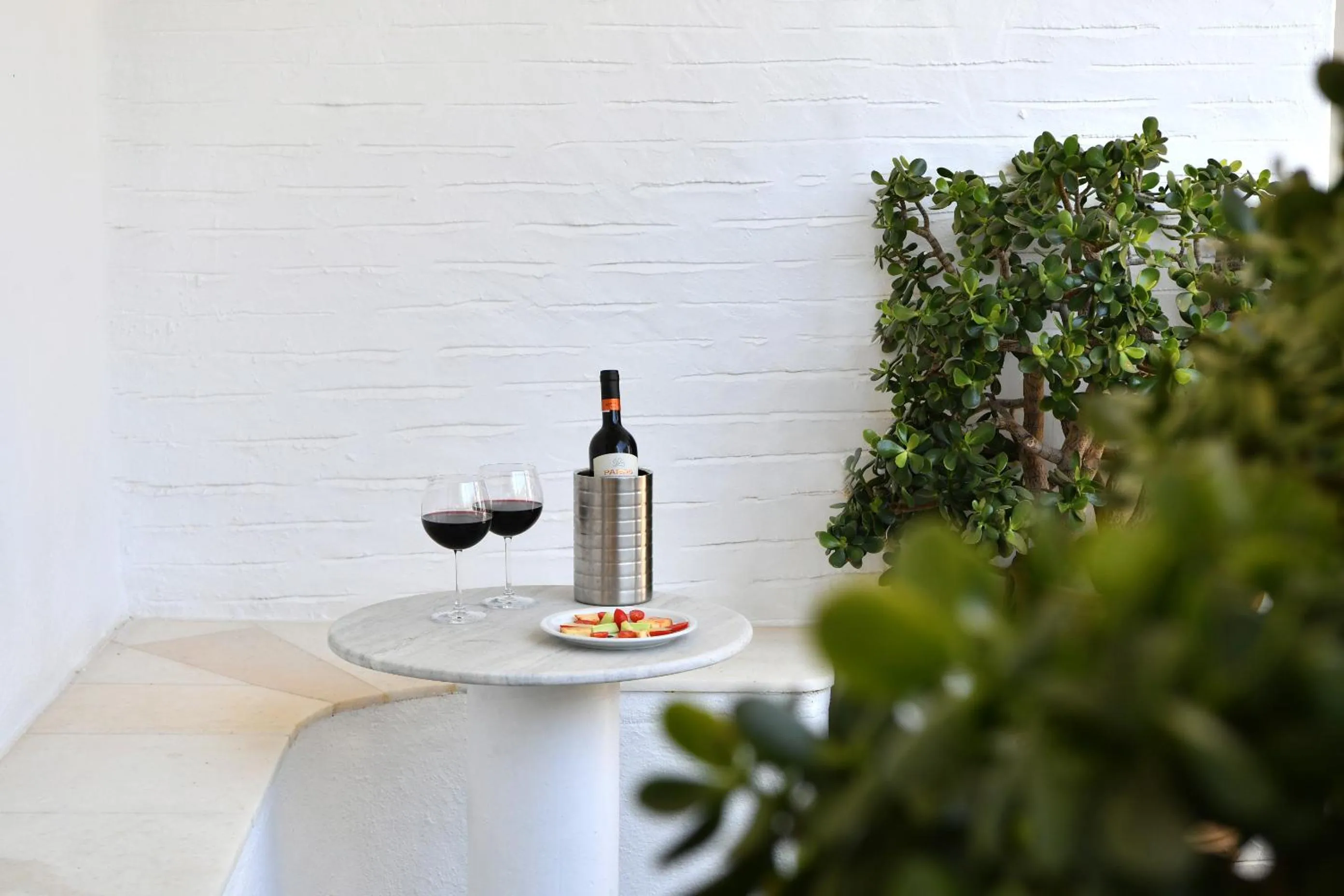 Patio in Sunset View Hotel