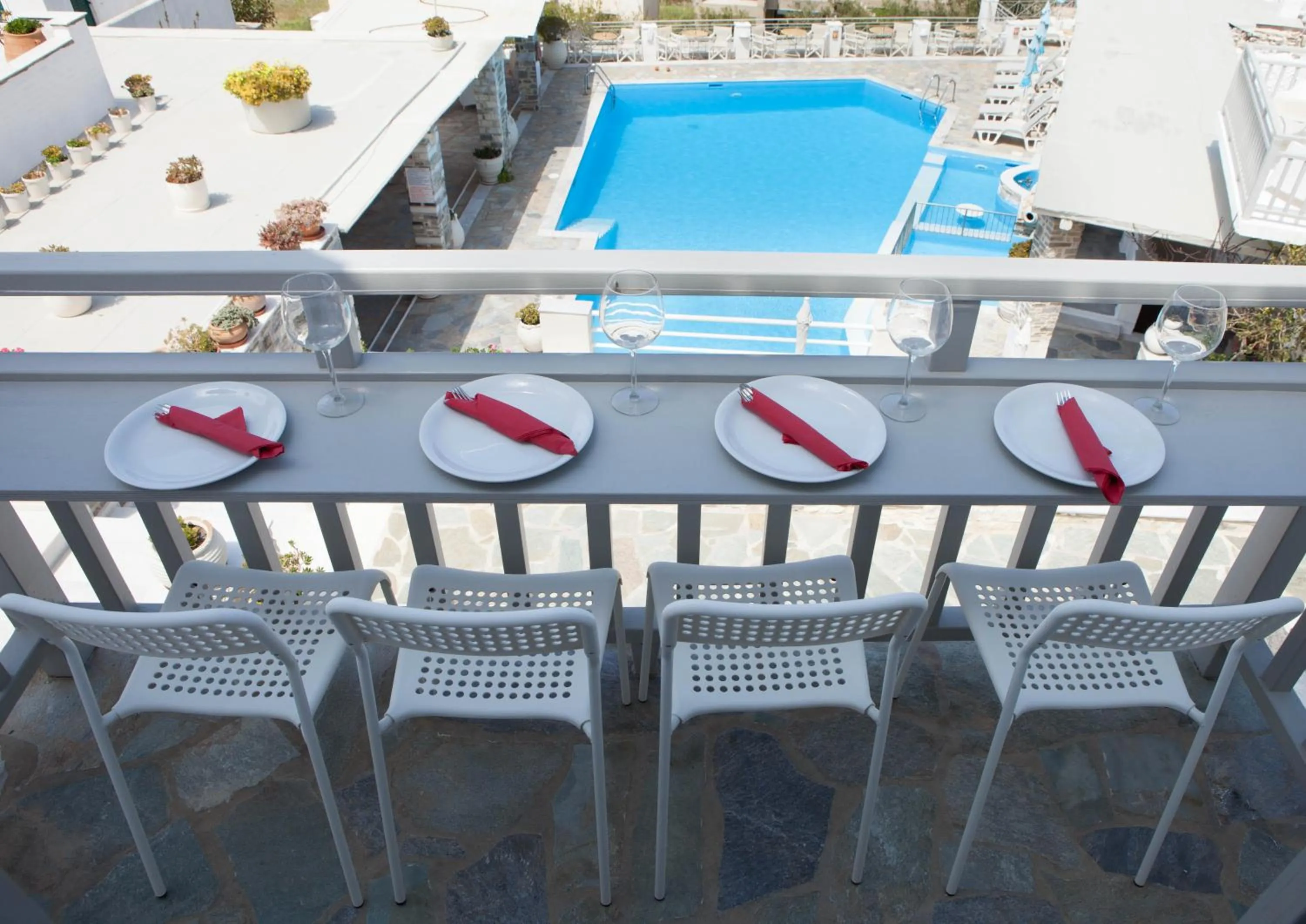 Balcony/Terrace in Sunset View Hotel