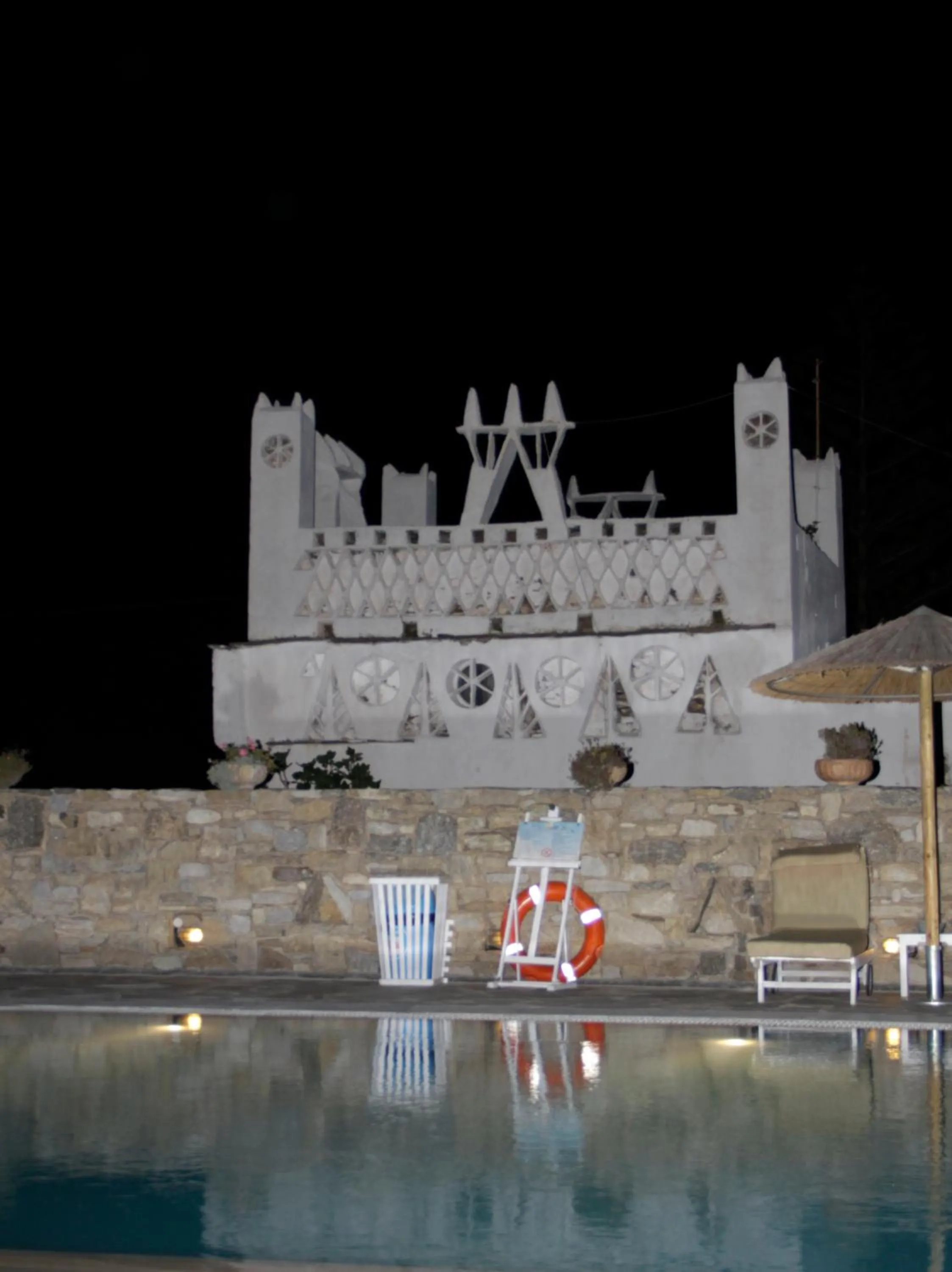 Swimming pool in Vienoula's Garden Hotel