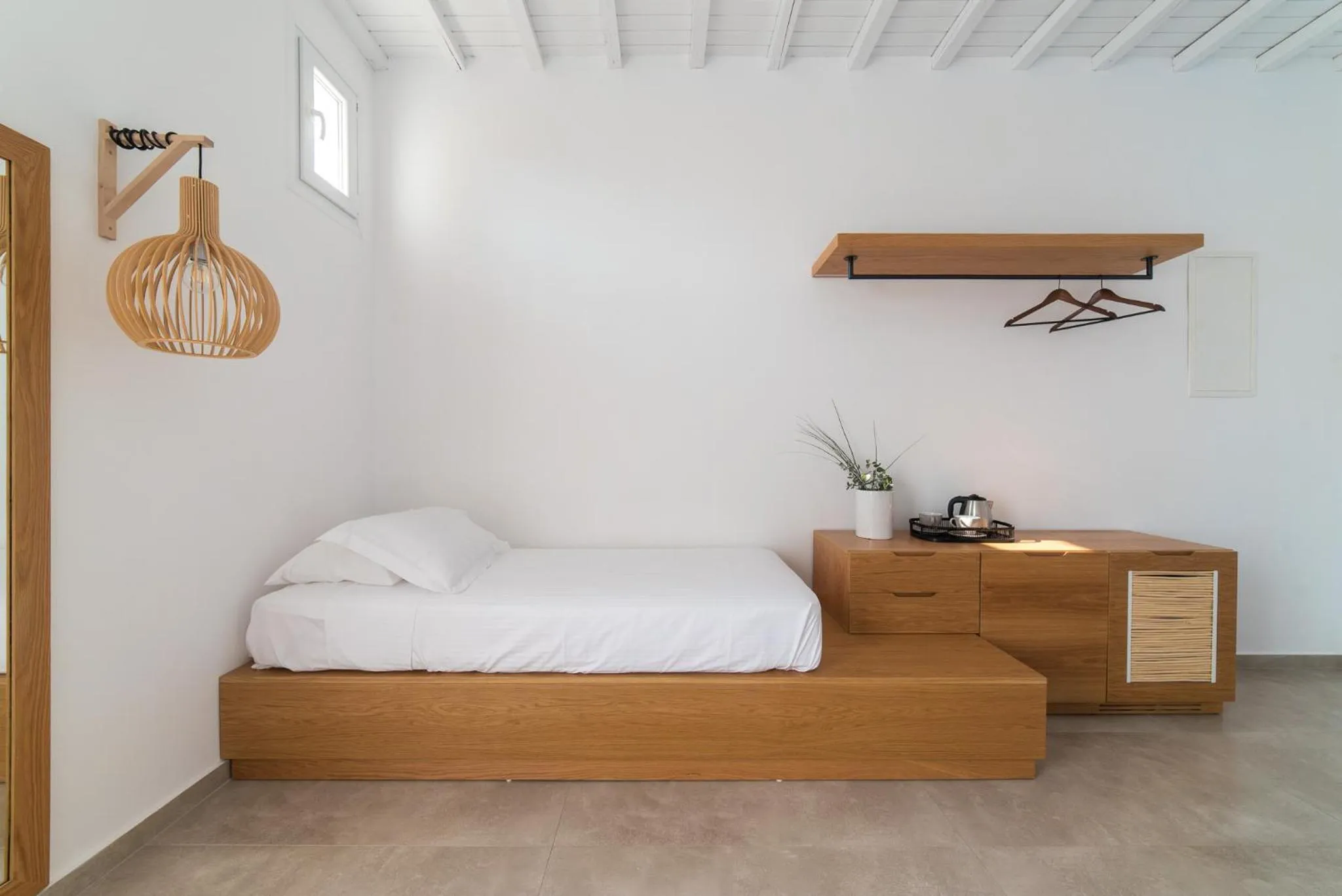 Coffee/tea facilities, Bed in Vienoula's Garden Hotel