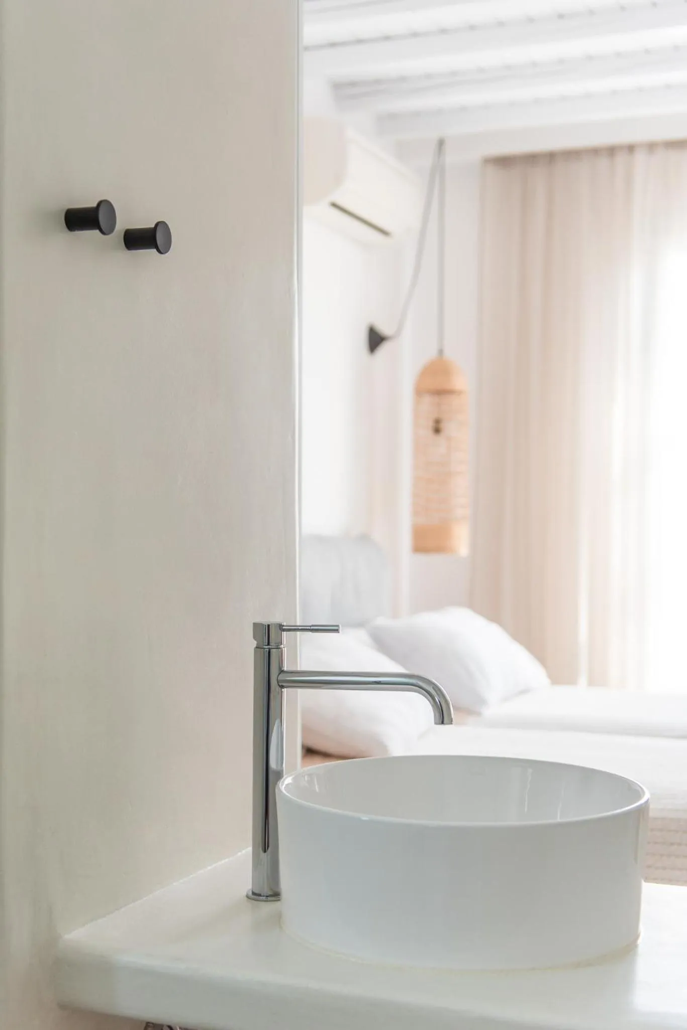 Bathroom, Bed in Vienoula's Garden Hotel