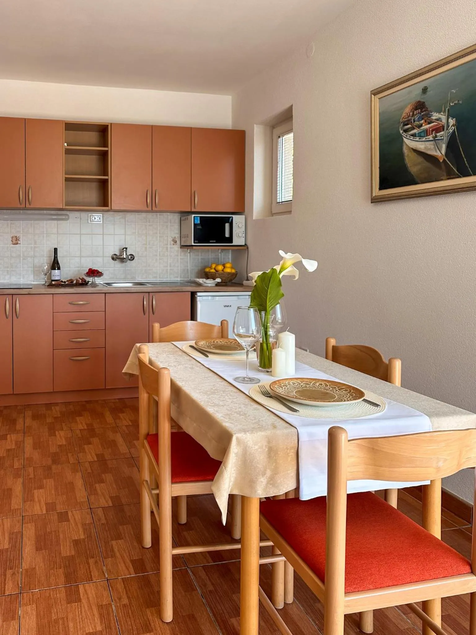 Kitchen or kitchenette in Apartments Stella del Mare