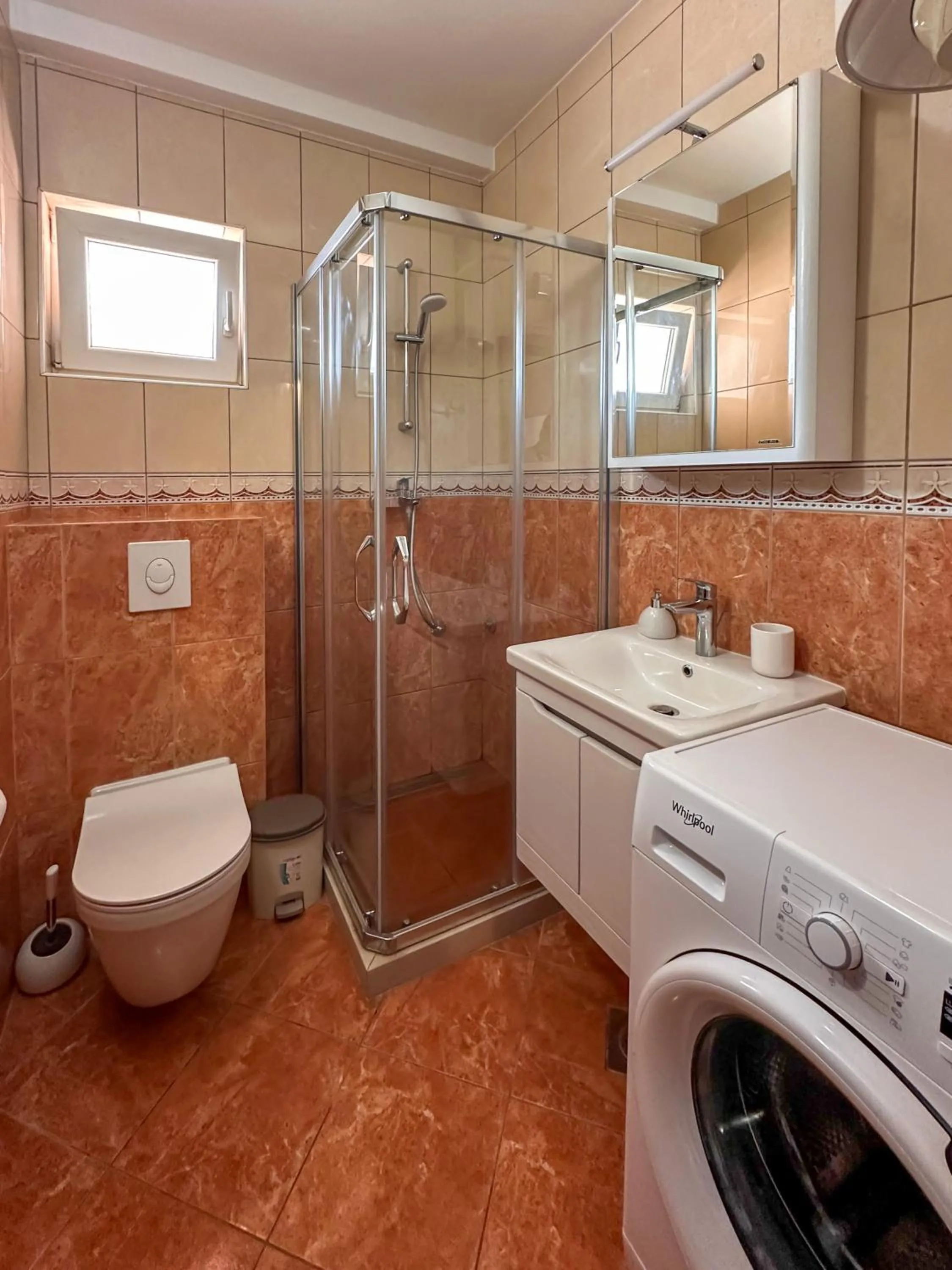 Shower in Apartments Stella del Mare