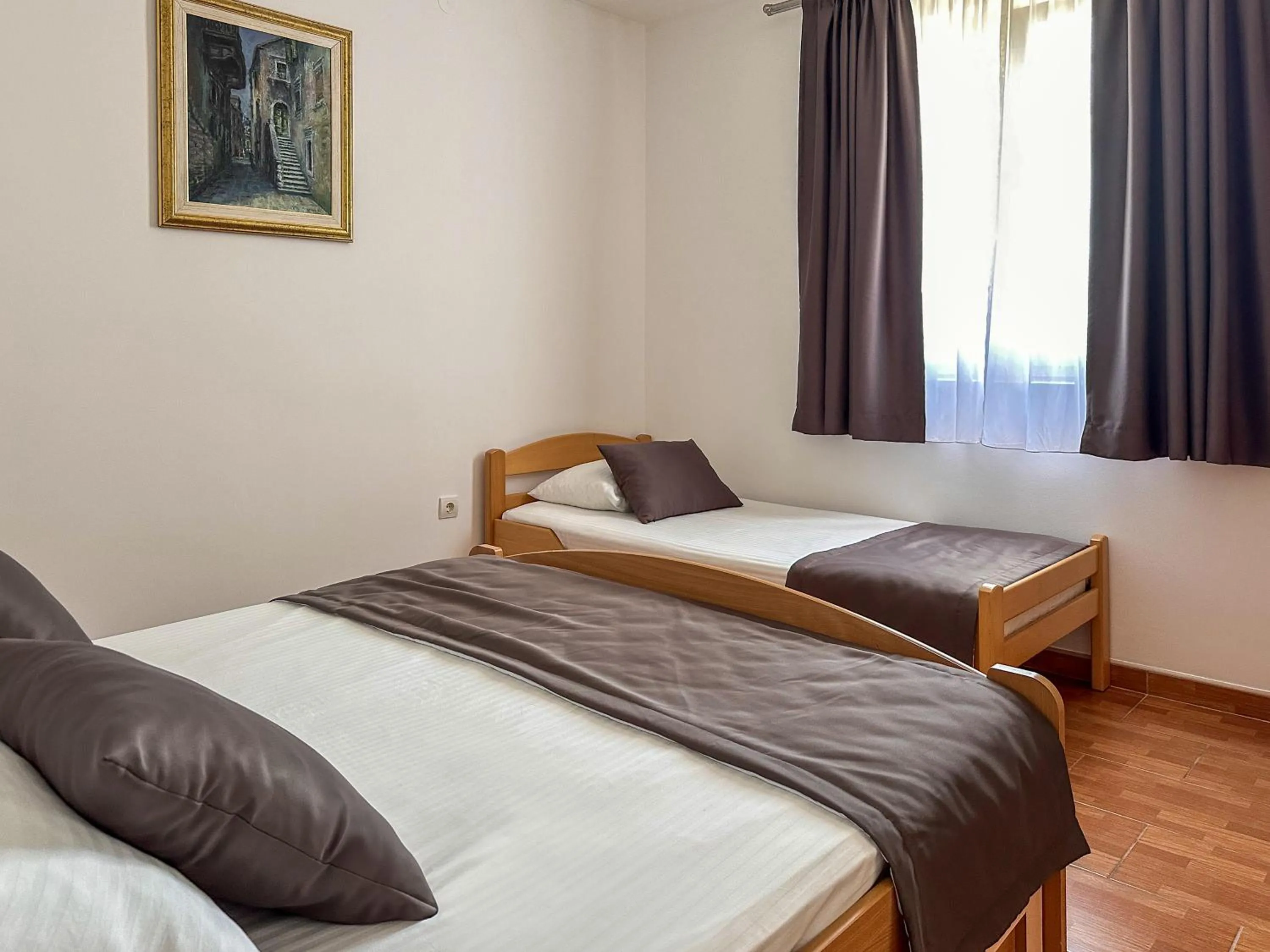 Bed in Apartments Stella del Mare