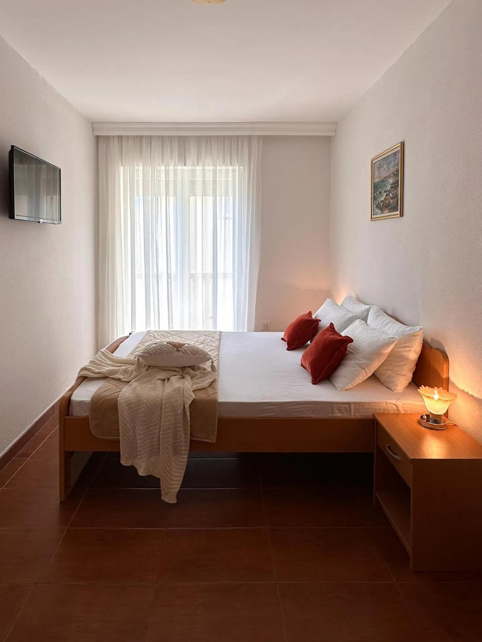 Bed in Apartments Stella del Mare