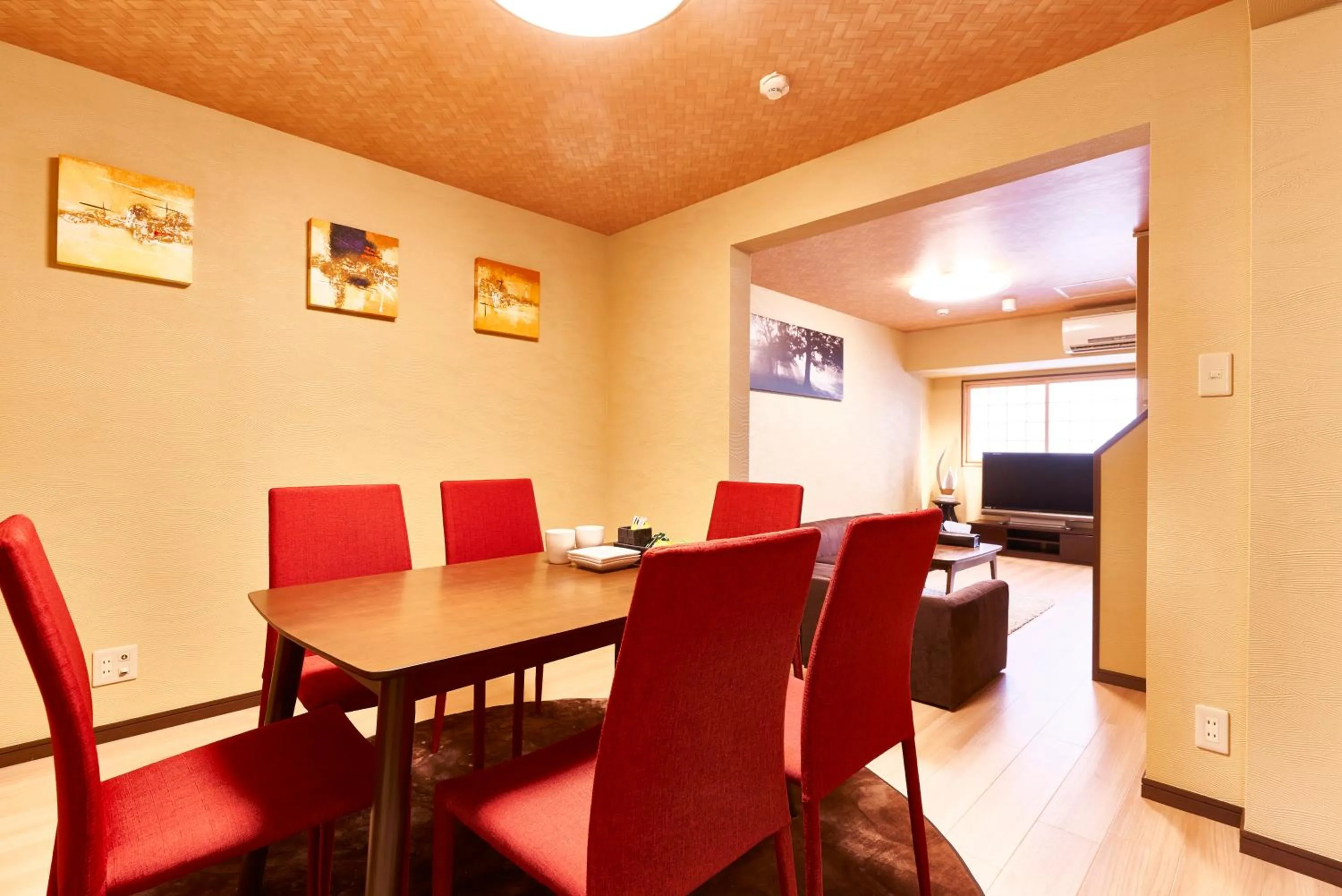 Dining area in Miyazakiya Plus