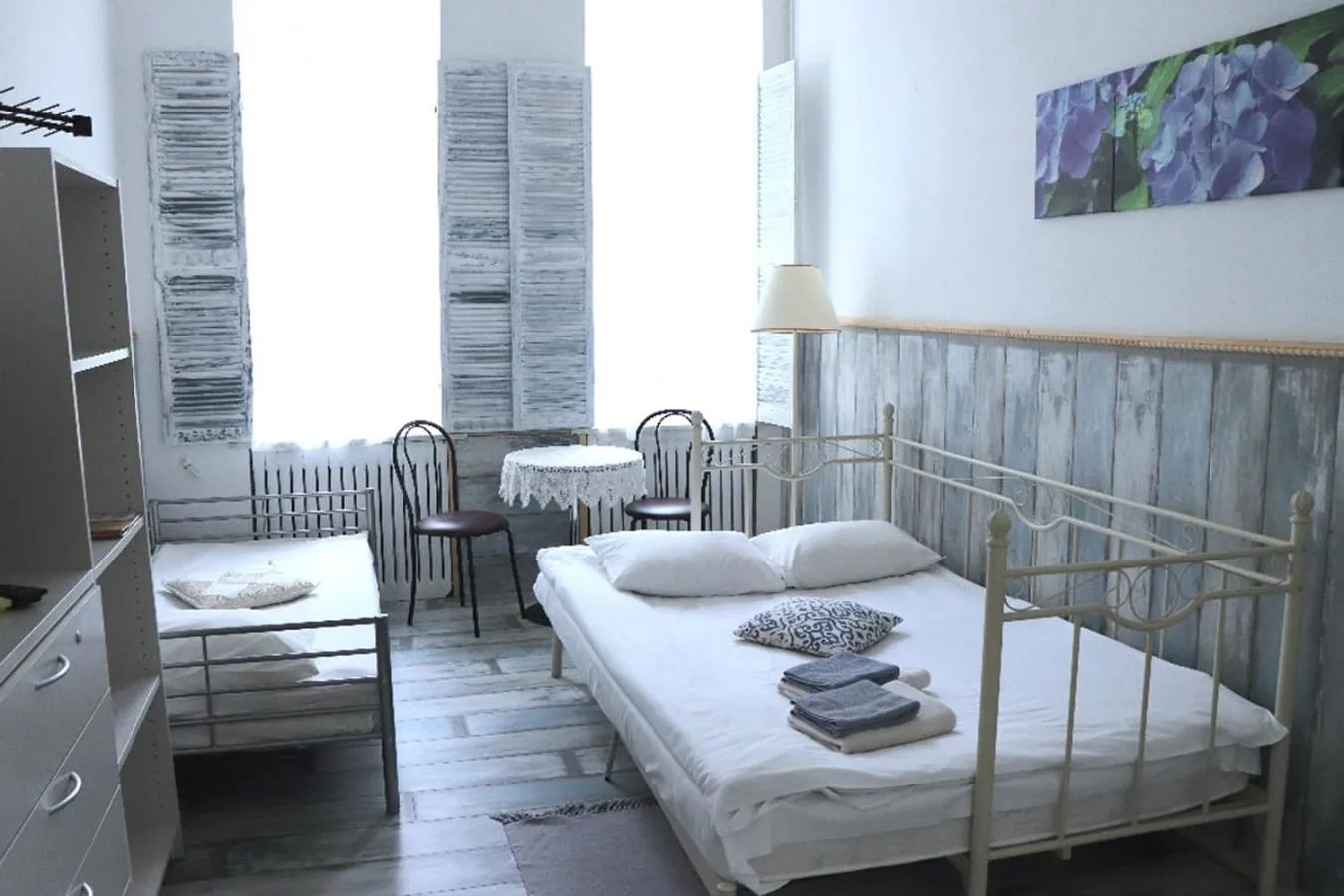 Photo of the whole room, Bed in Maison Blanche Kyiv city center