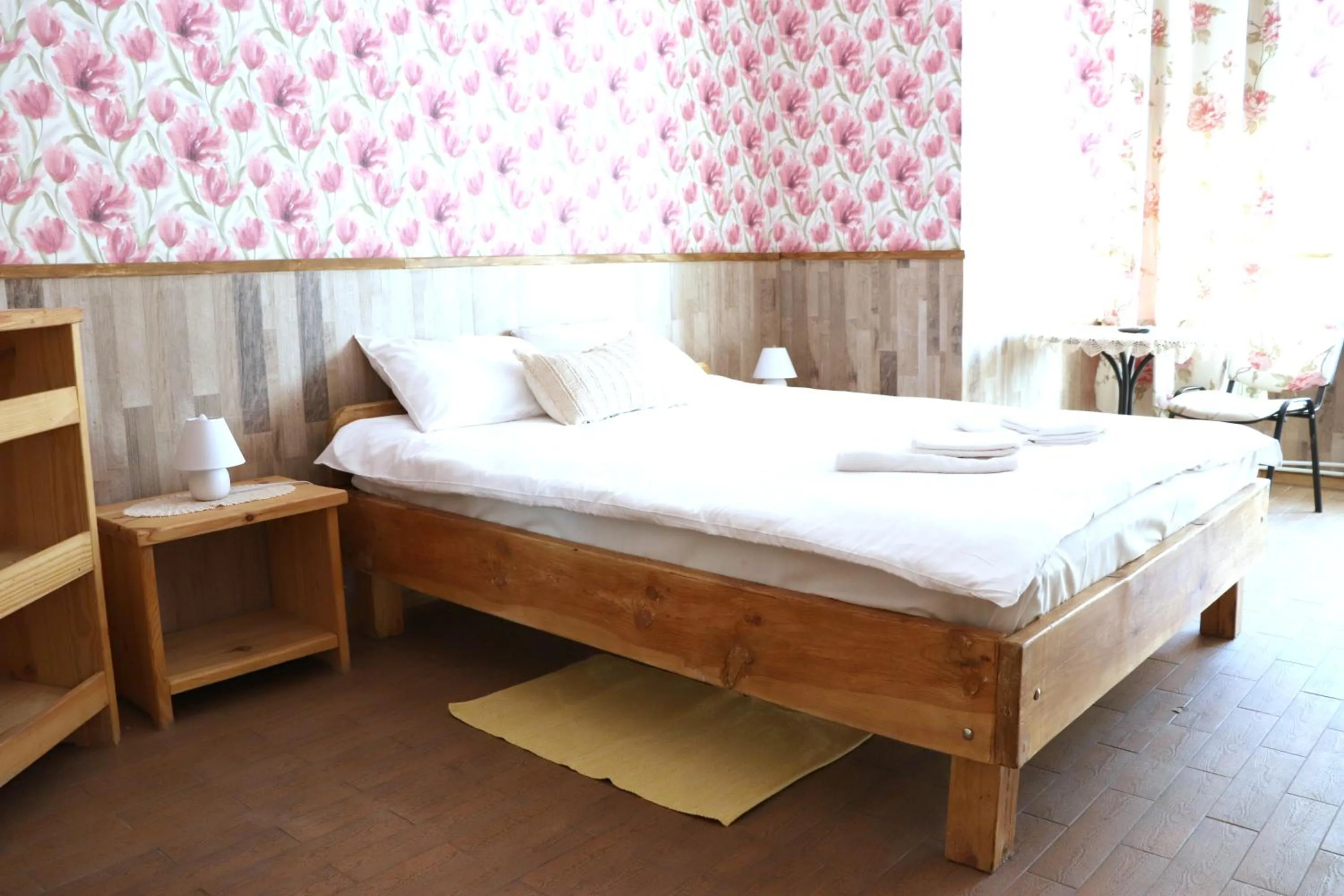 Photo of the whole room, Bed in Maison Blanche Kyiv city center