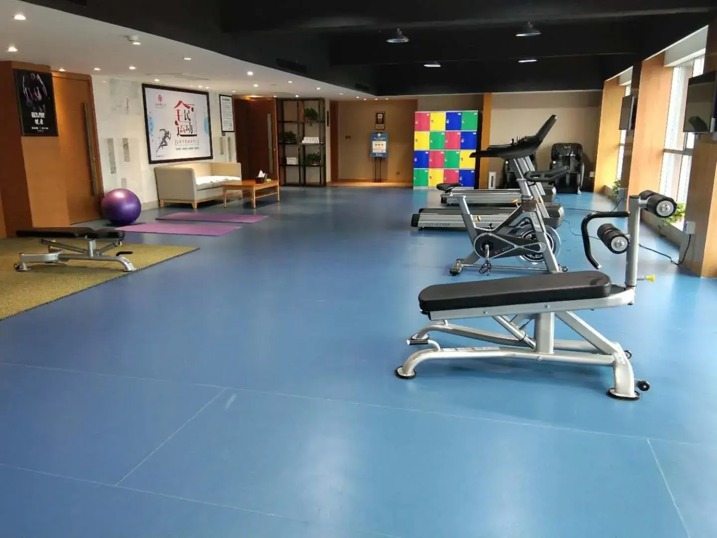 Fitness centre/facilities in Zhangjiajie Huatian Hotel Fitness centre/facilities in Zhangjiajie Huatian Hotel