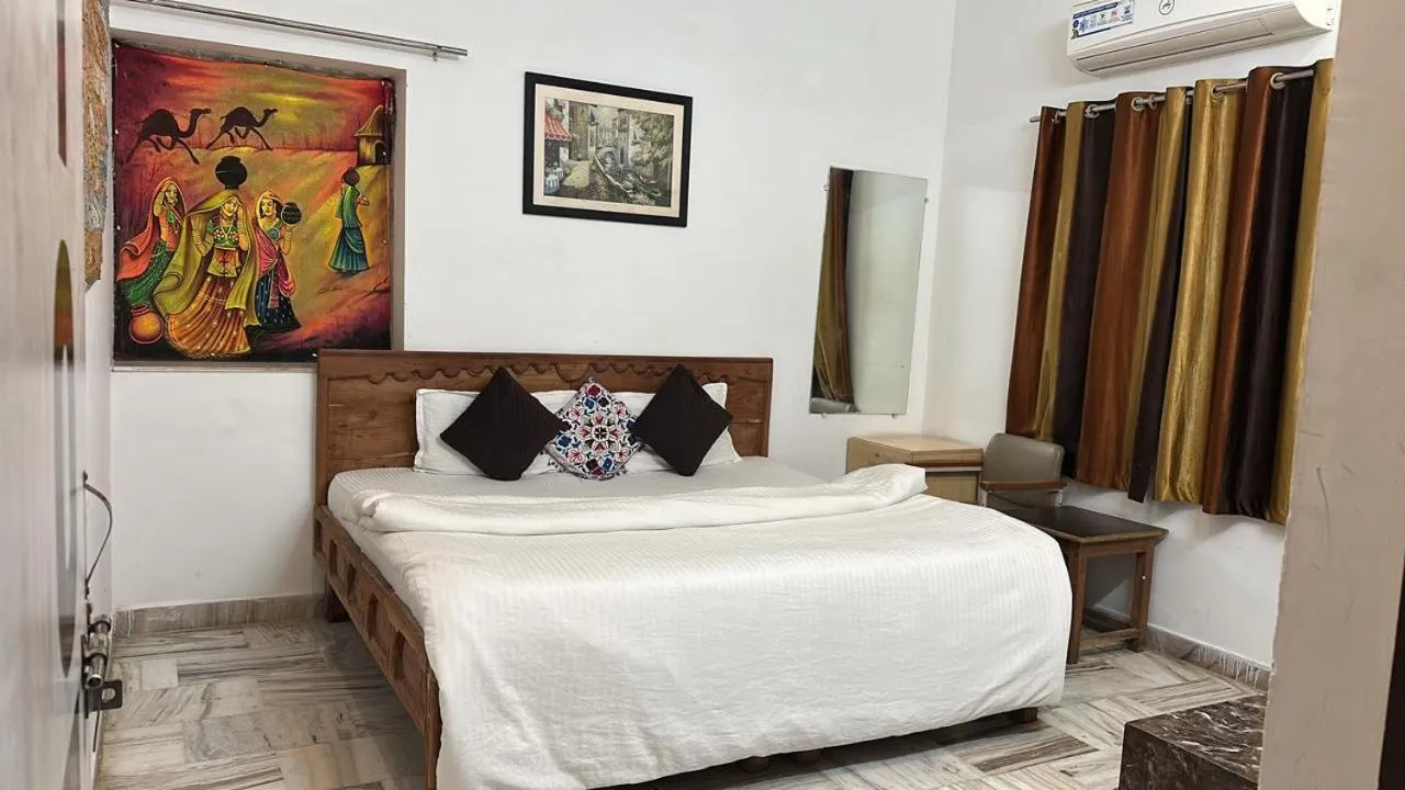 Bed in Hotel Zoola Palace