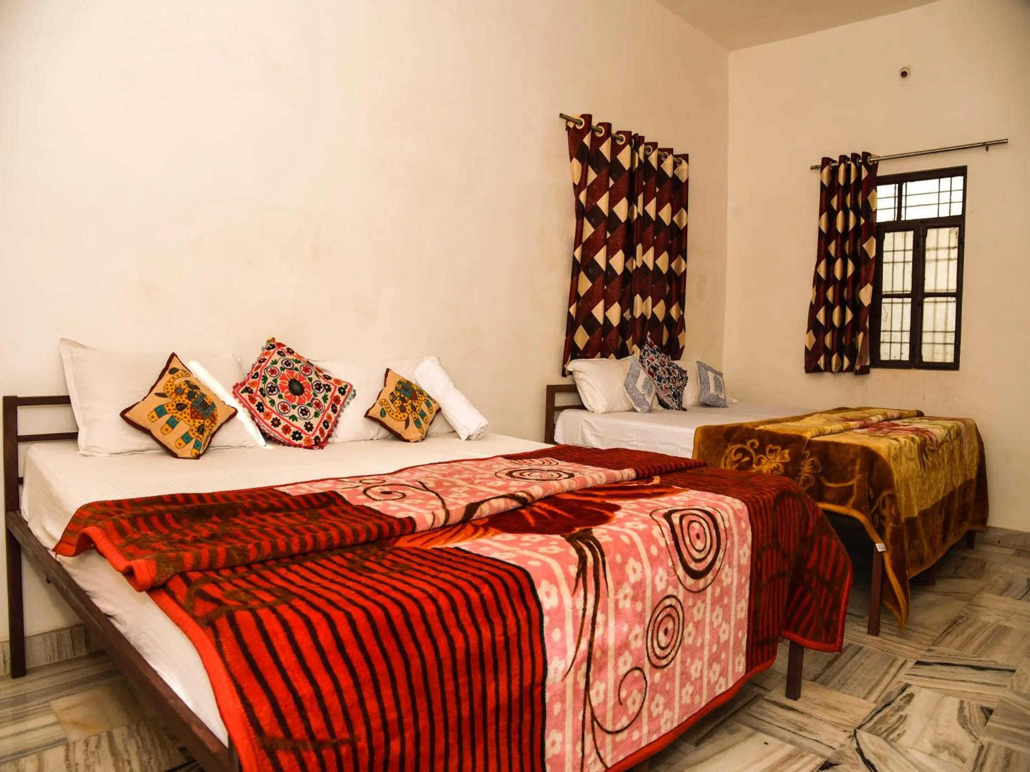 Bed in Hotel Zoola Palace