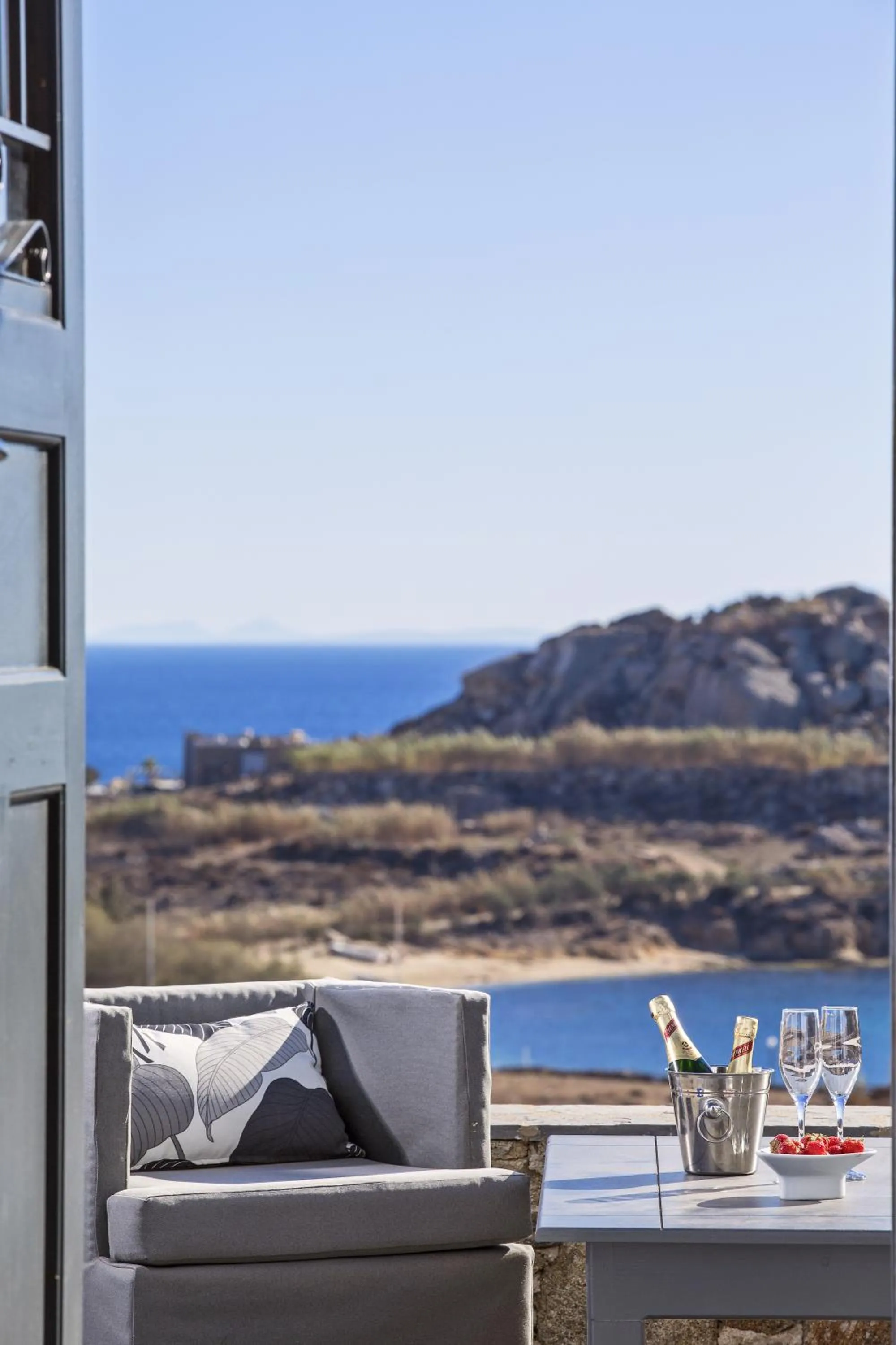 Sea view in Almyra Guest Houses