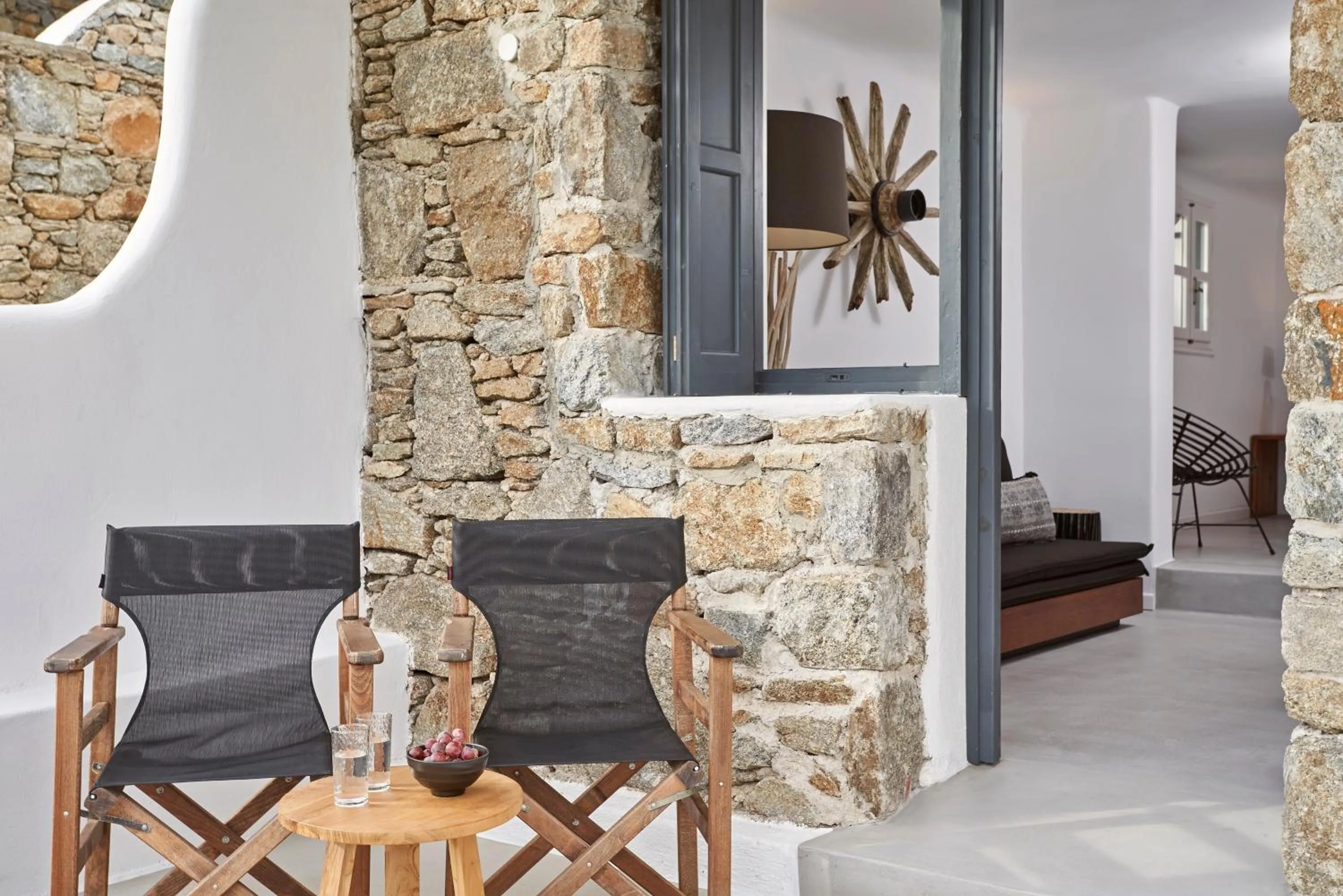 Facade/entrance in Almyra Guest Houses