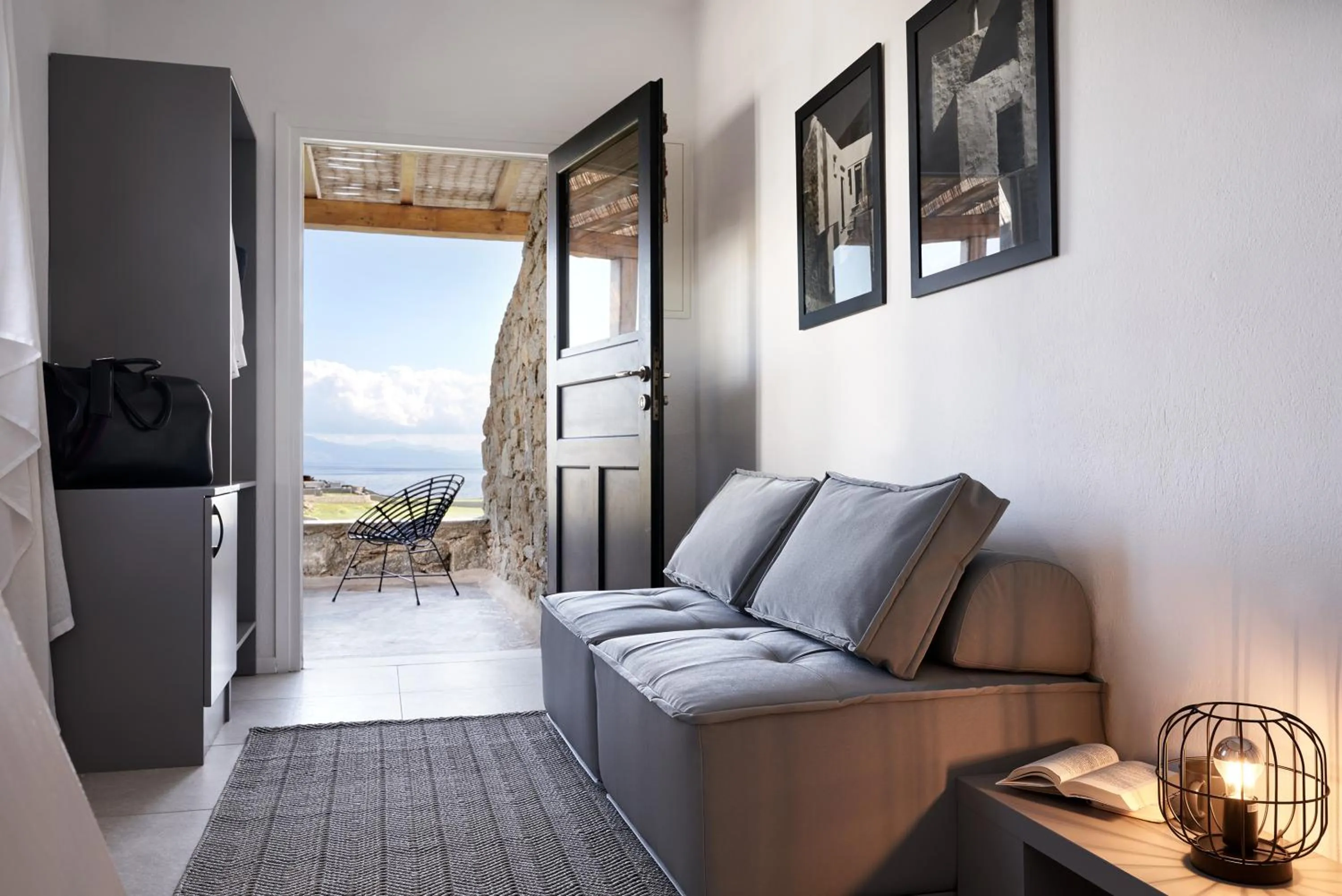 Seating area in Almyra Guest Houses