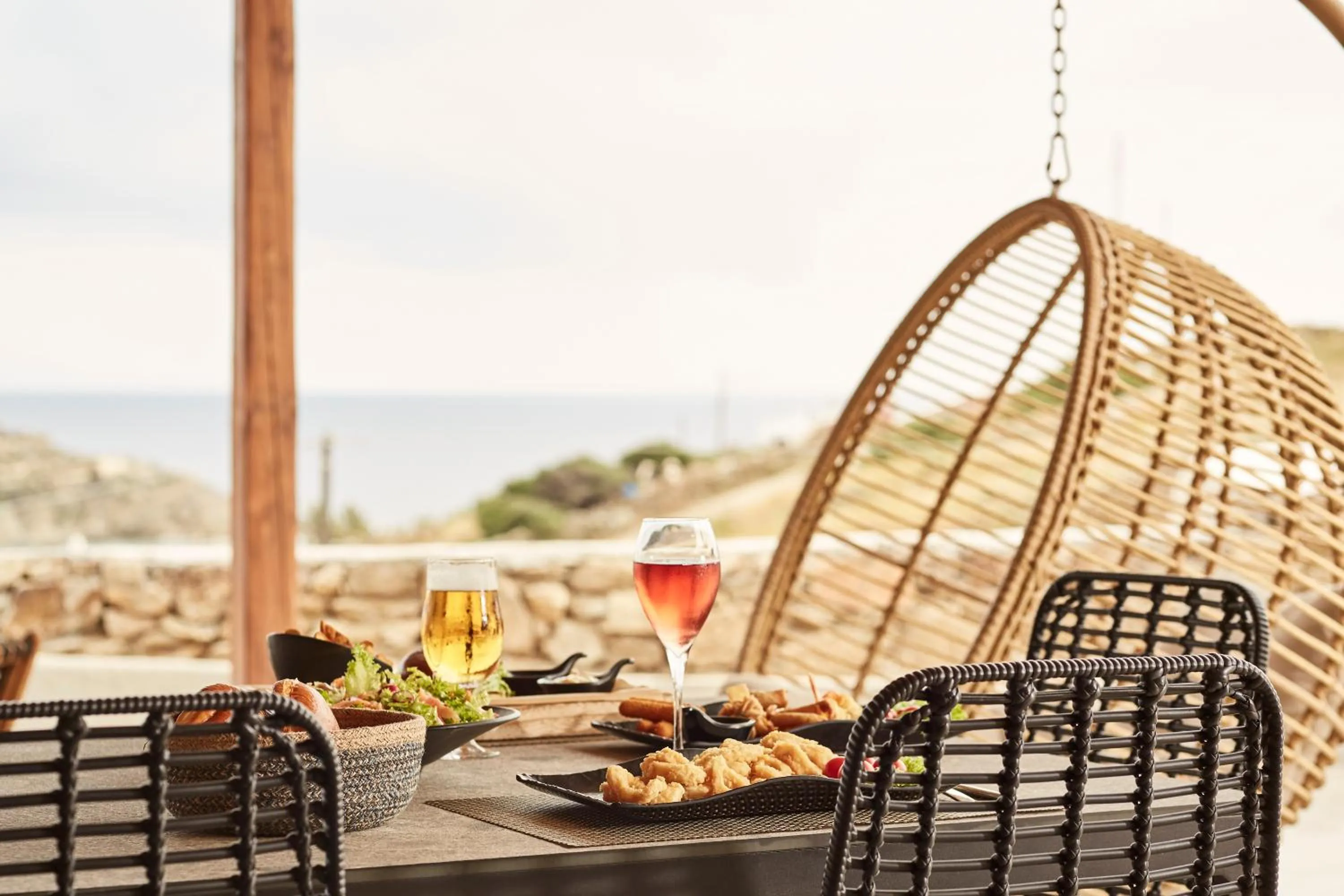 Food and drinks in Almyra Guest Houses